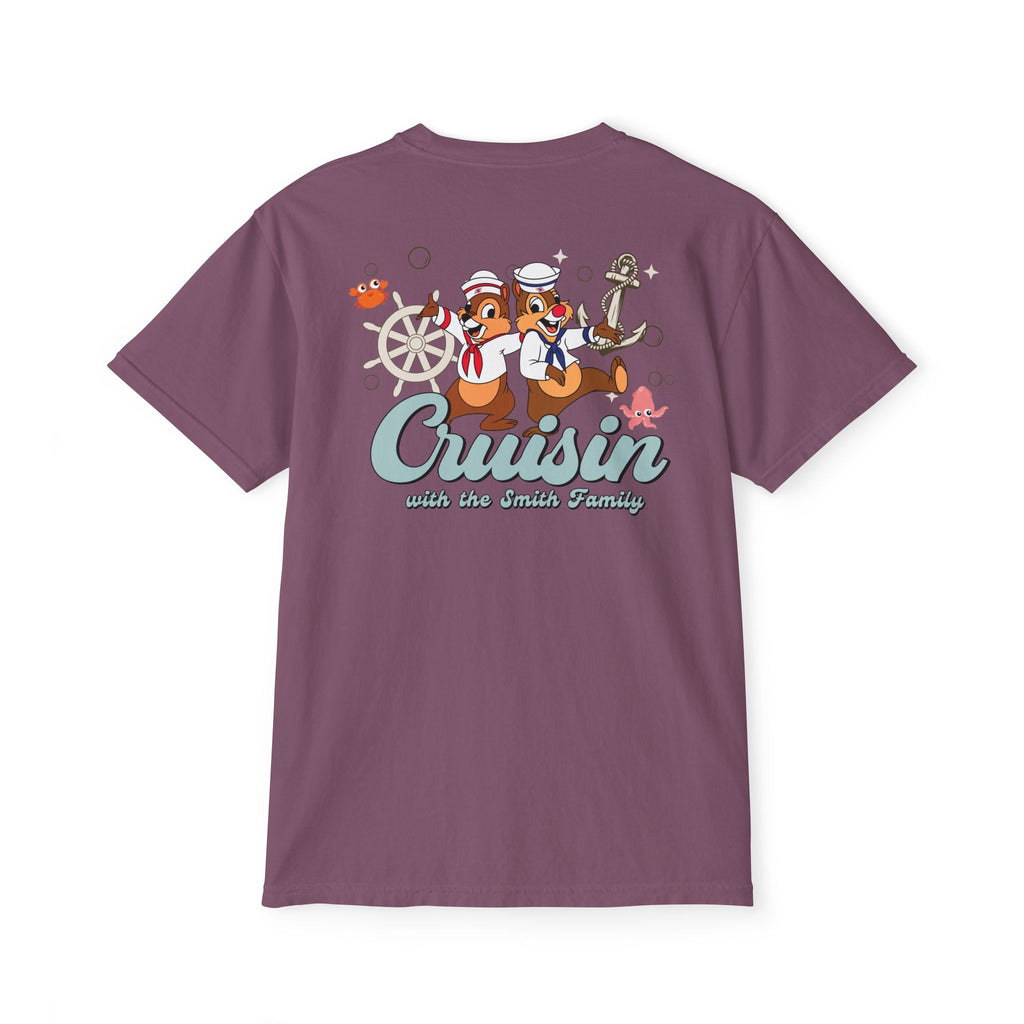 Magical Cruise Line "Cruisin" Pocket Tee - Chip & Dale