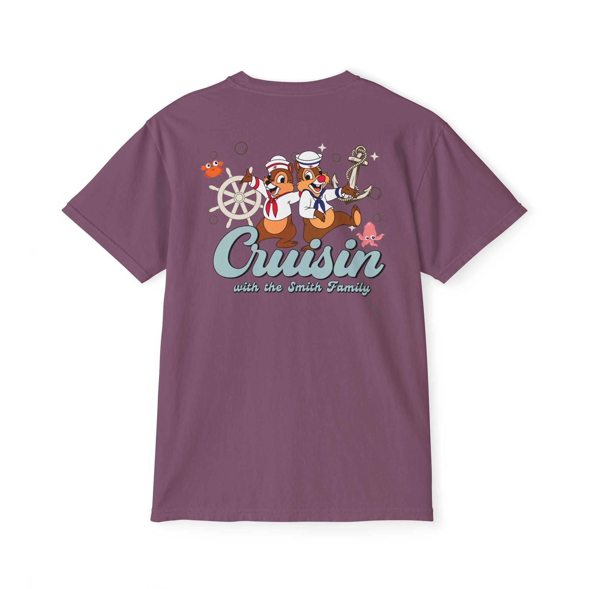 Magical Cruise Line "Cruisin" Pocket Tee - Chip & Dale