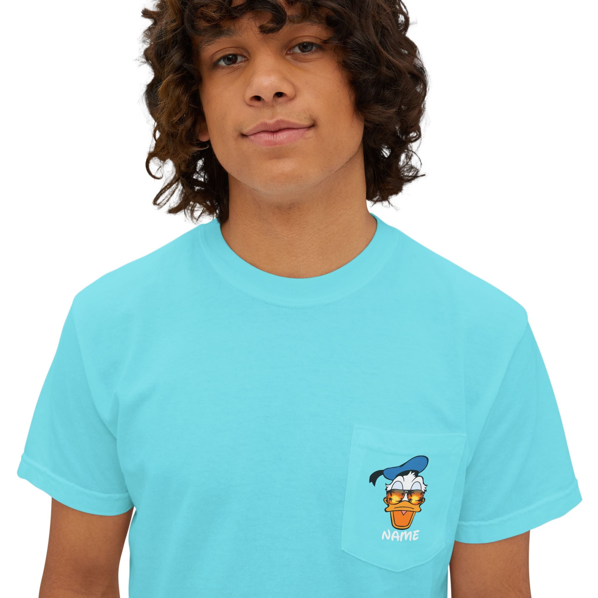 Magical Cruise Line Summer Beach Pocket Tee - Donald