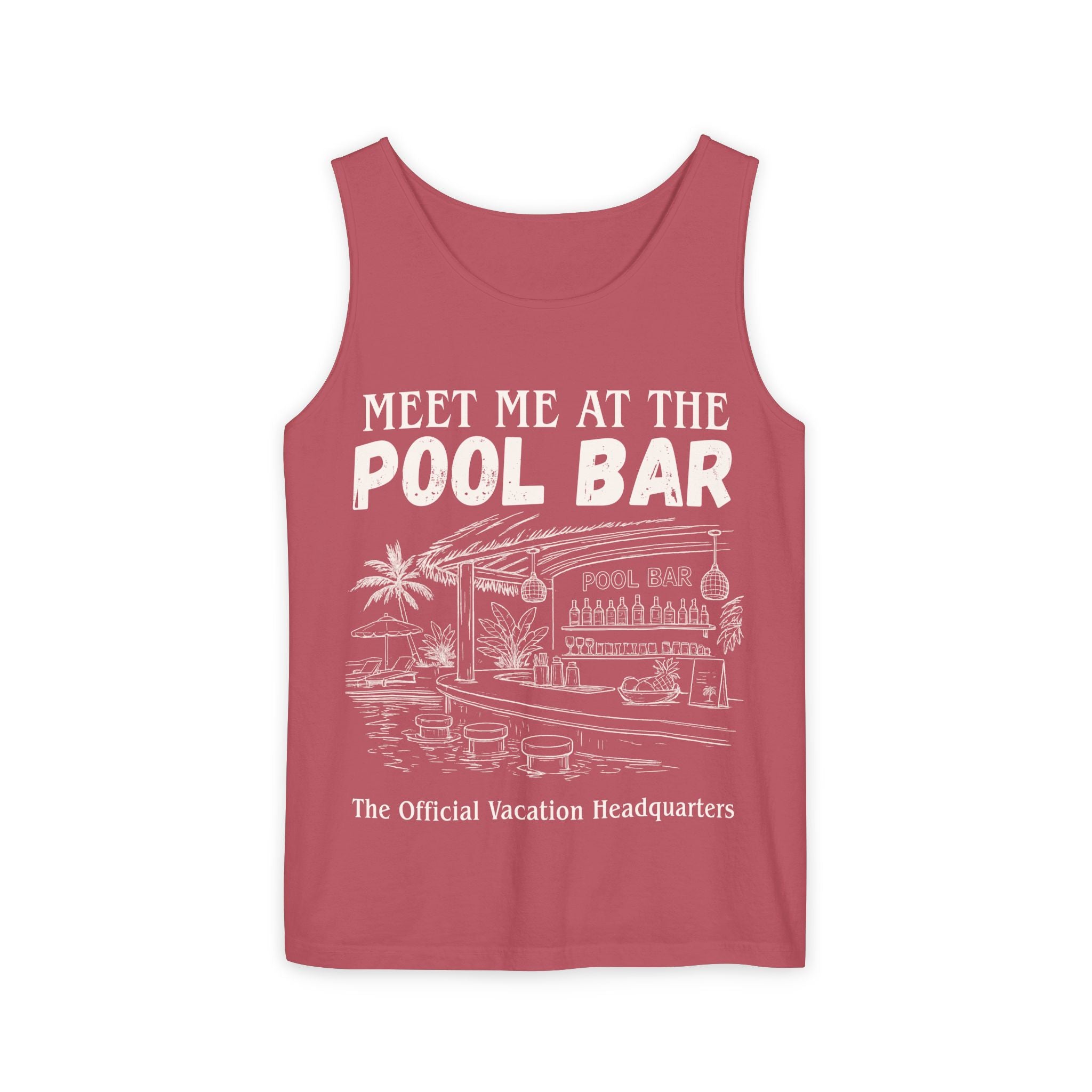 Meet Me at the Pool Bar Tank Top - Suite Escape