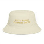 Personalized Gold Text Bucket Hat - Suite Escape