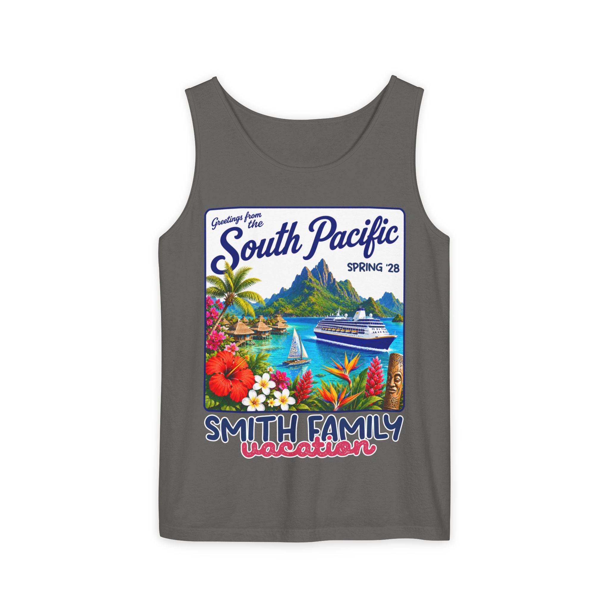 Greetings from the South Pacific Tank Top - Suite Escape