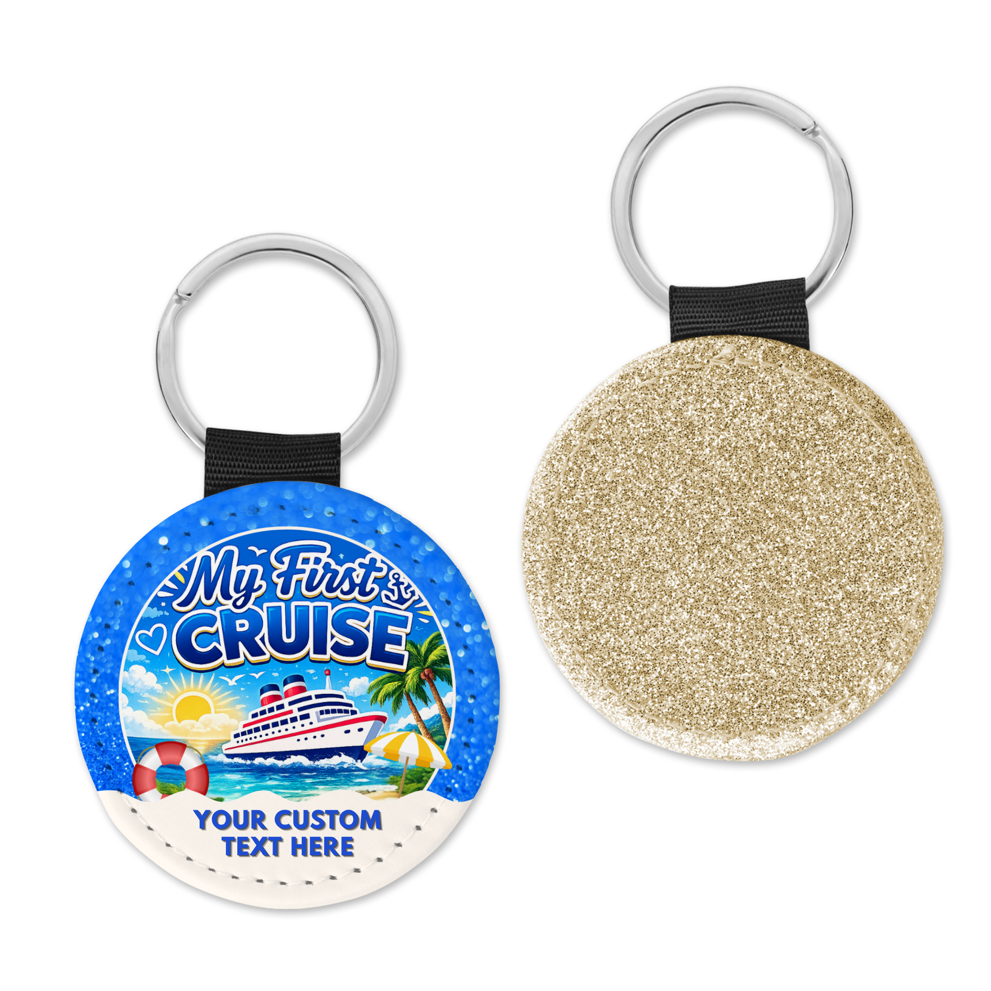 My First Cruise Bag Charm Keychain - Suite Escape