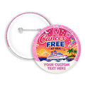 Cancer Free Cruise Pinback Button - Suite Escape