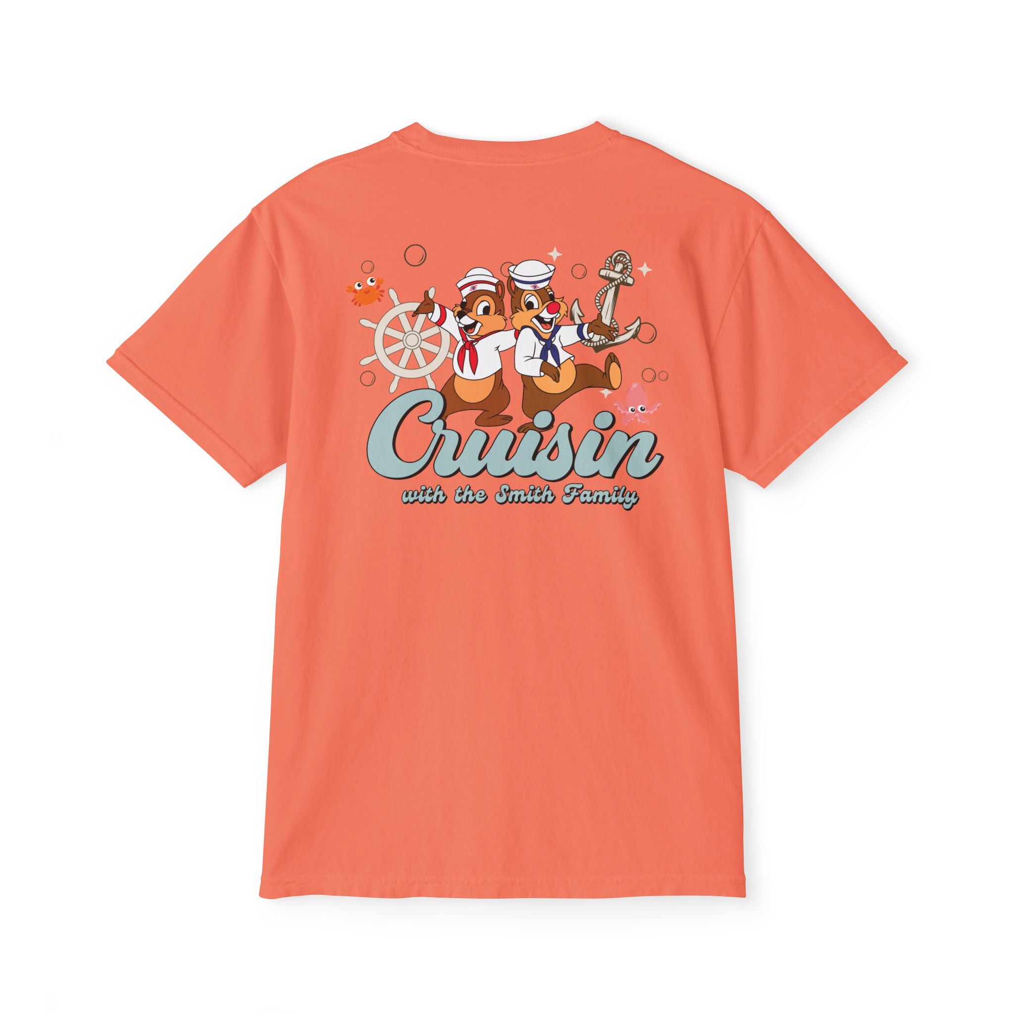 Magical Cruise Line "Cruisin" Pocket Tee - Chip & Dale