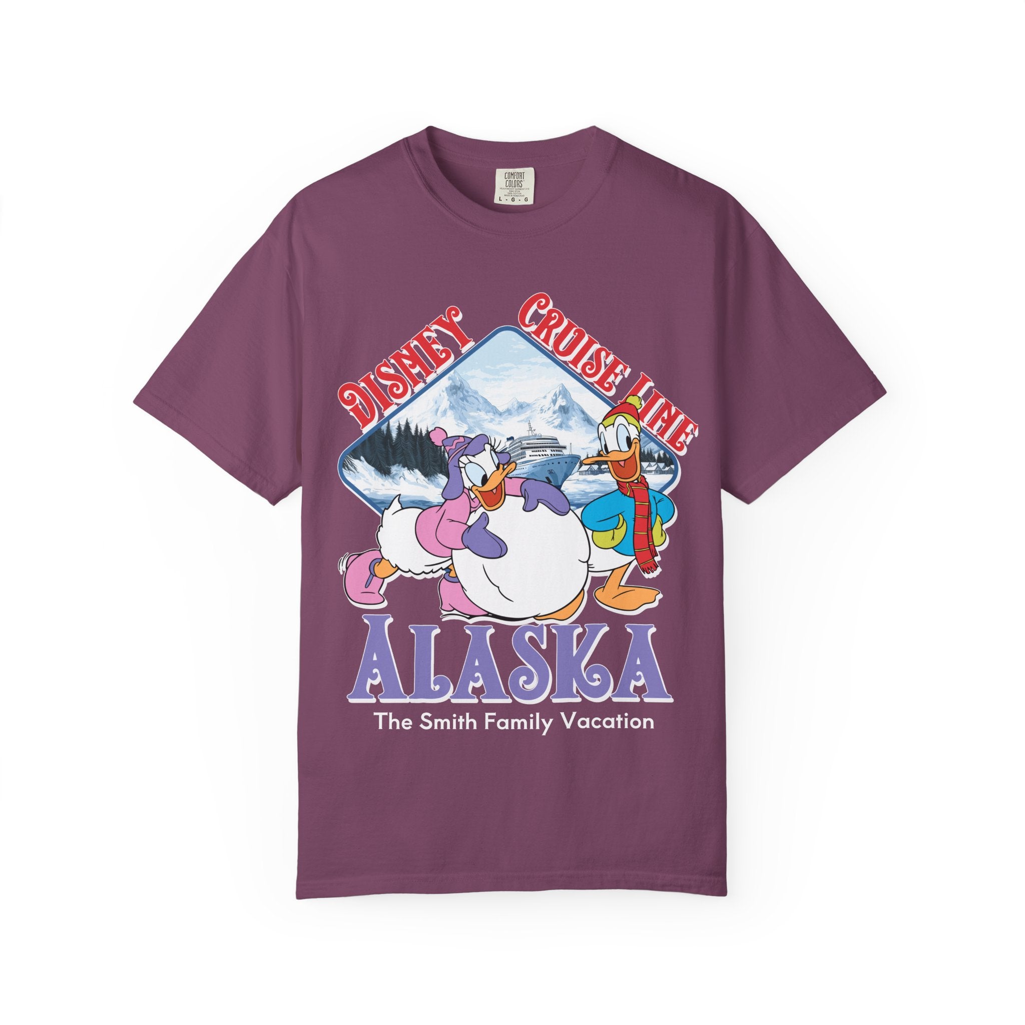 Magical Cruise Line Alaska Shirt - Donald & Daisy