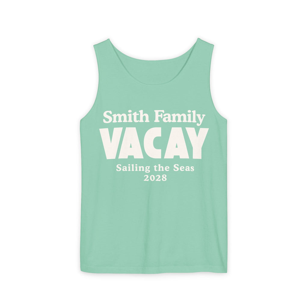 Personalized Block Text Tank Top - Suite Escape