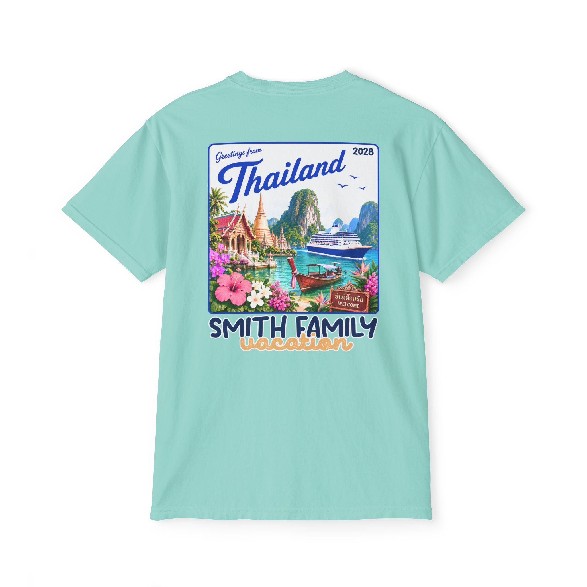 Greetings from Thailand Pocket Tee - Suite Escape
