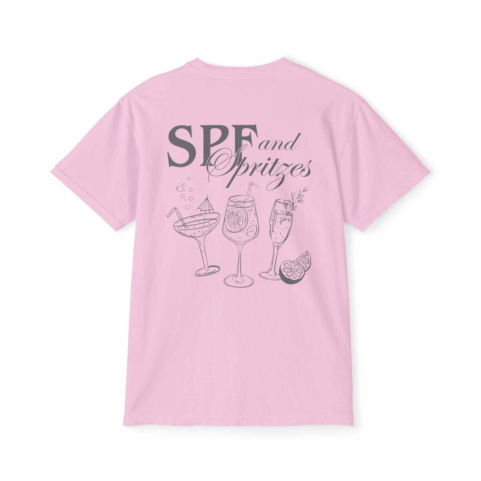 SPF & Spritzes Pocket Tee - Suite Escape