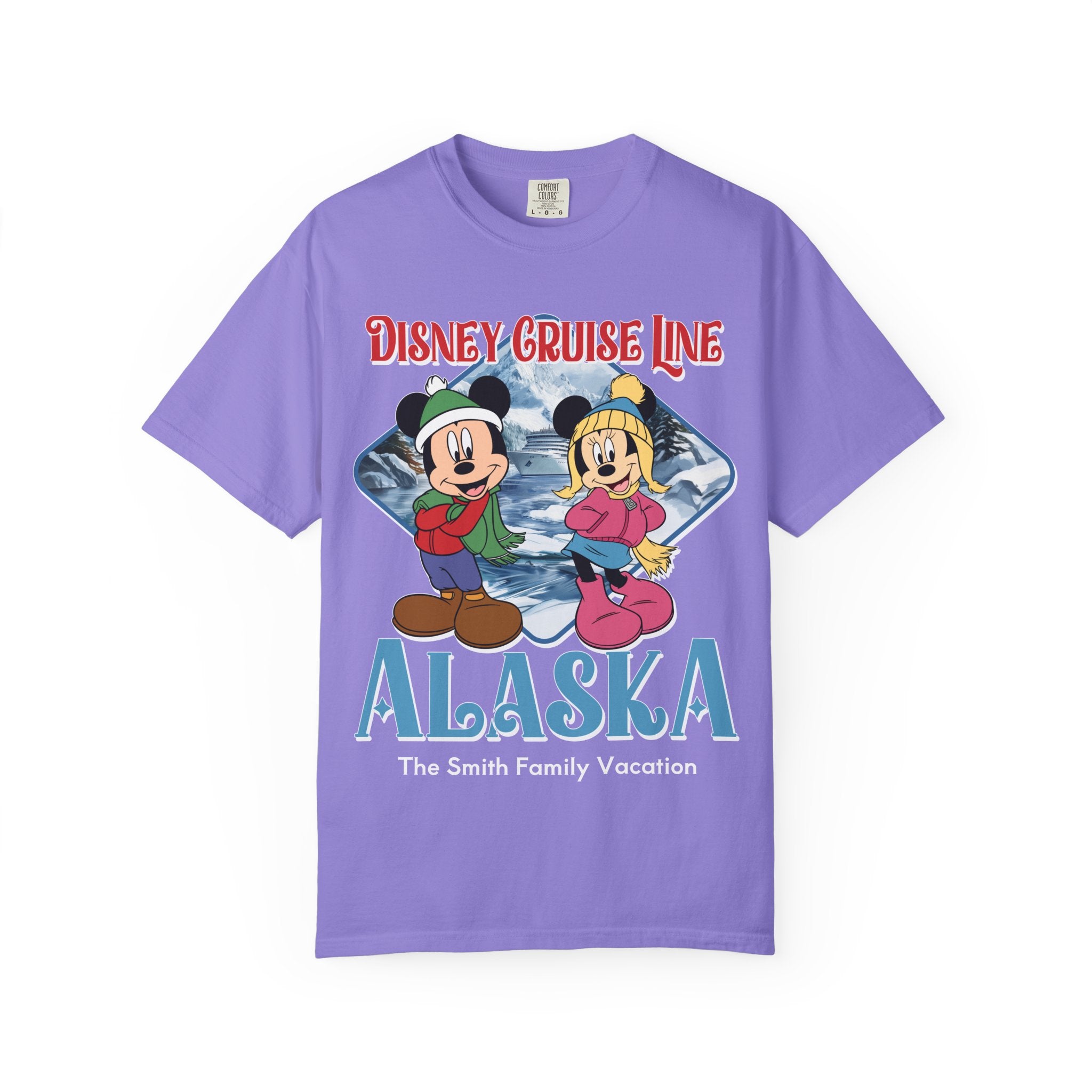 Magical Cruise Line Alaska Shirt - Mickey & Minnie