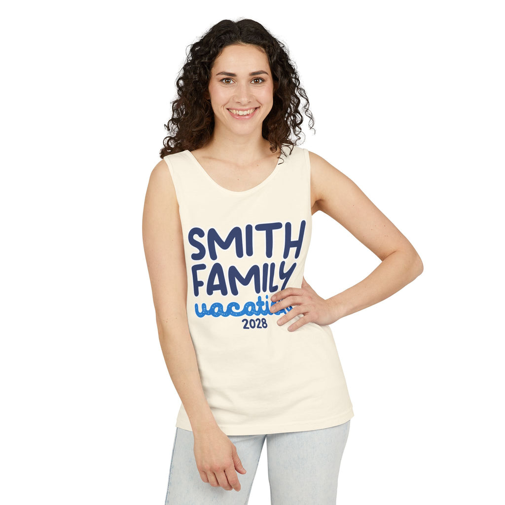 Personalized Handwritten Text Tank Top - Suite Escape
