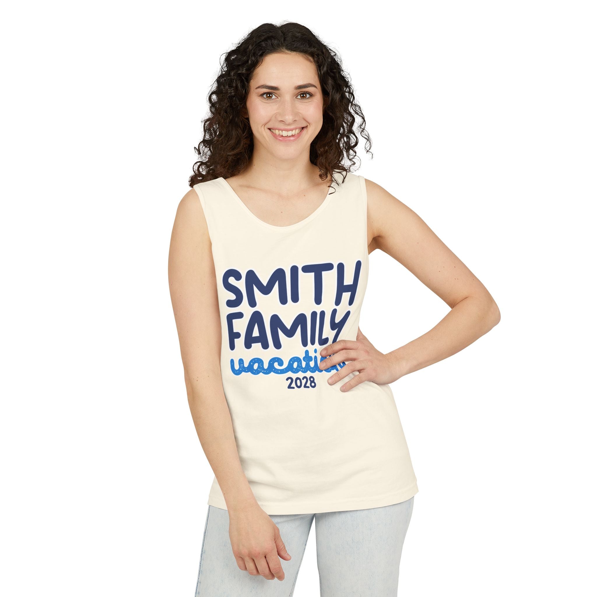 Personalized Handwritten Text Tank Top - Suite Escape