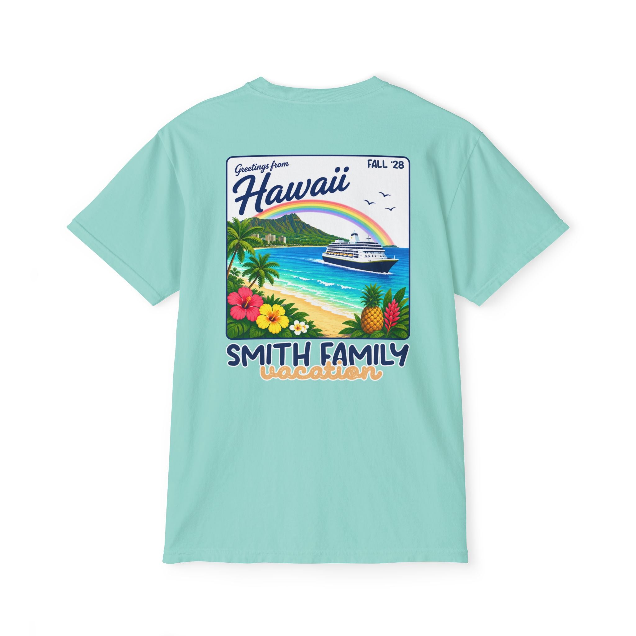 Greetings from Hawaii Pocket Tee - Suite Escape
