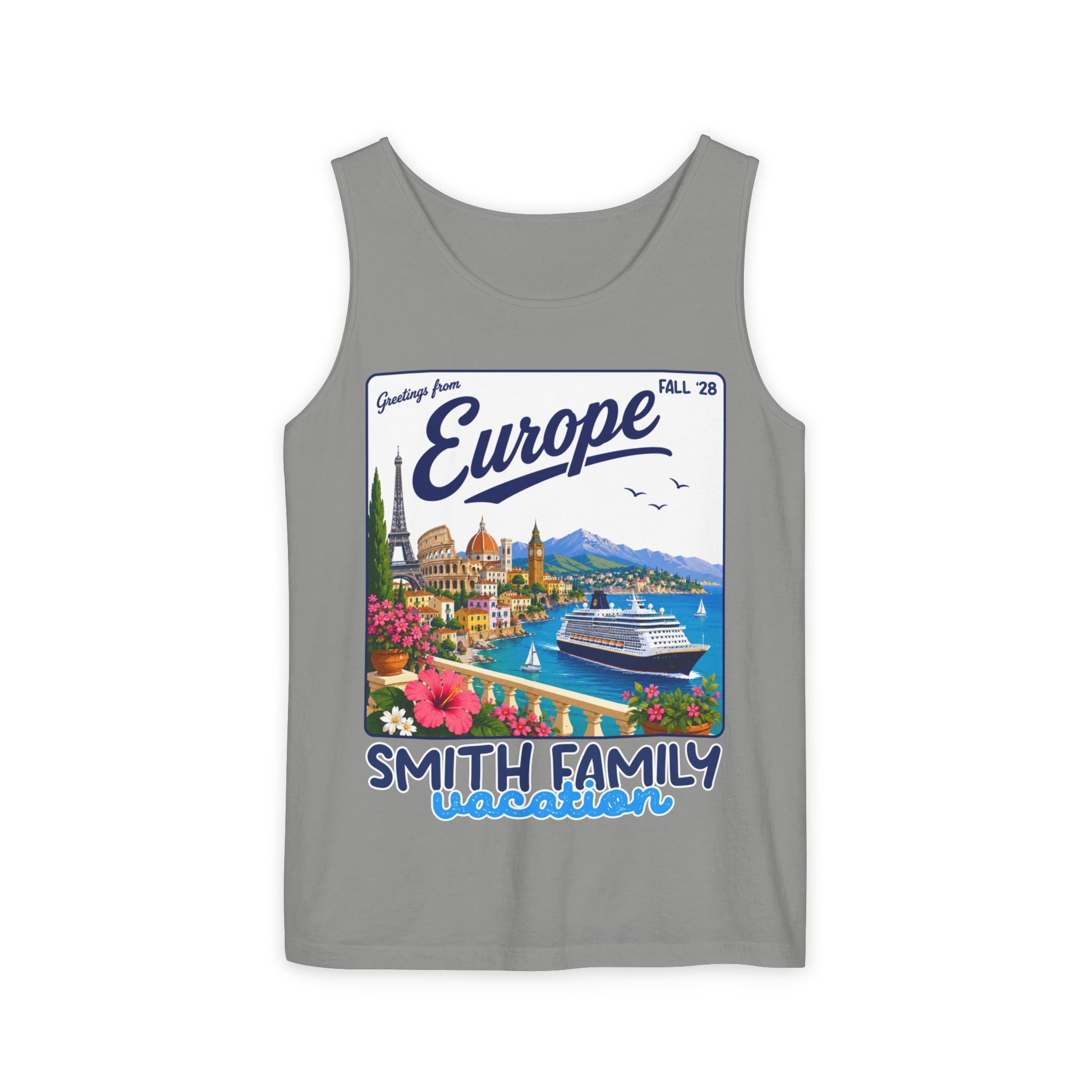 Greetings from Europe Tank Top - Suite Escape
