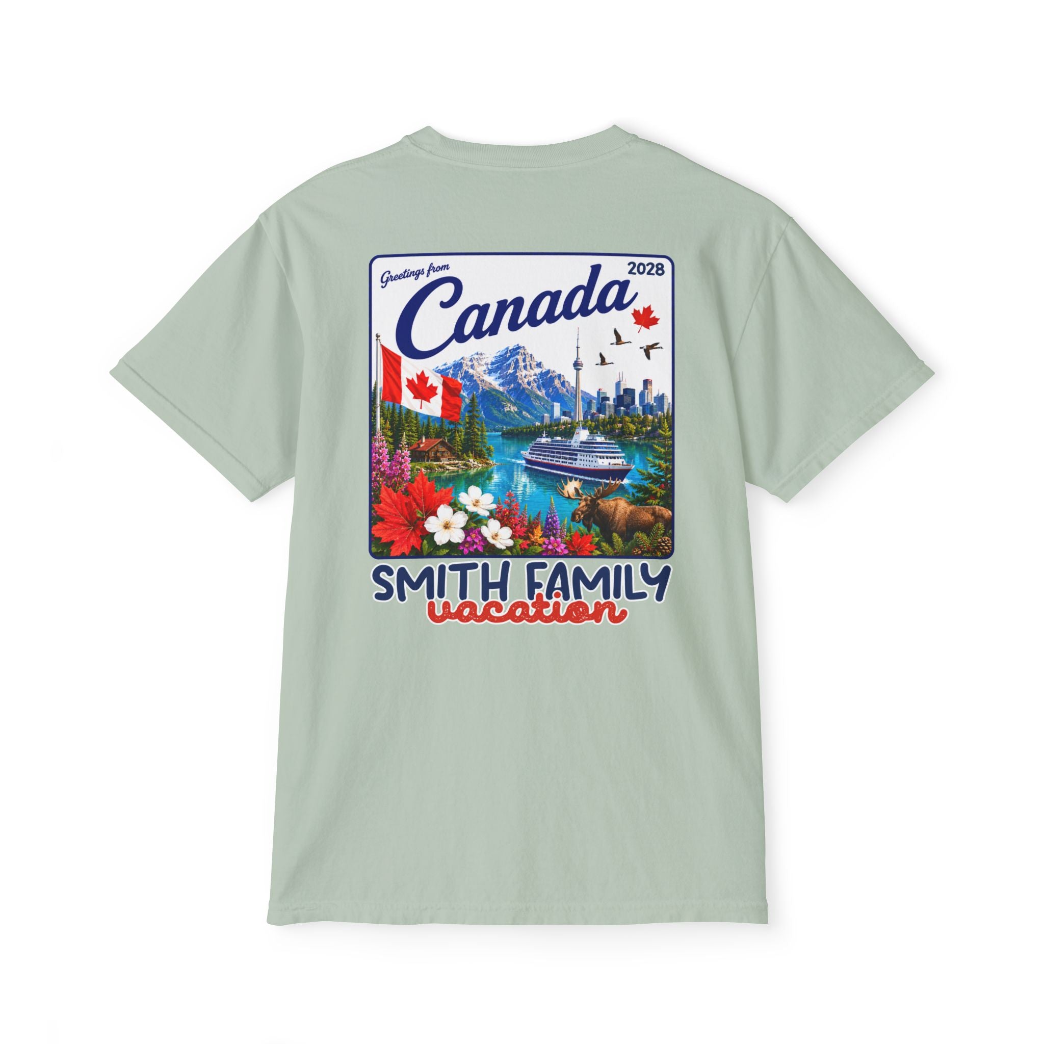Greetings from Canada Pocket Tee - Suite Escape