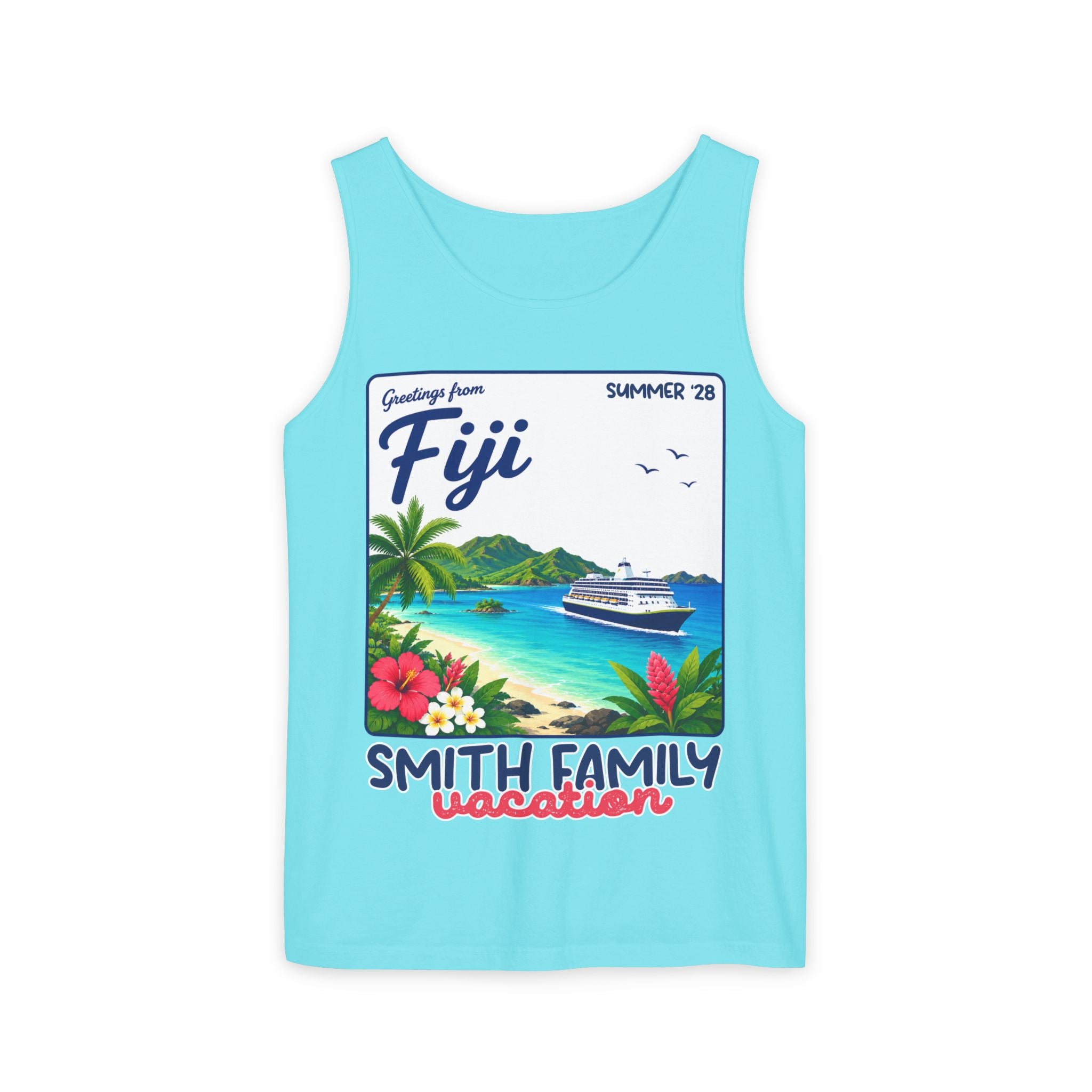 Greetings from Fiji Tank Top - Suite Escape