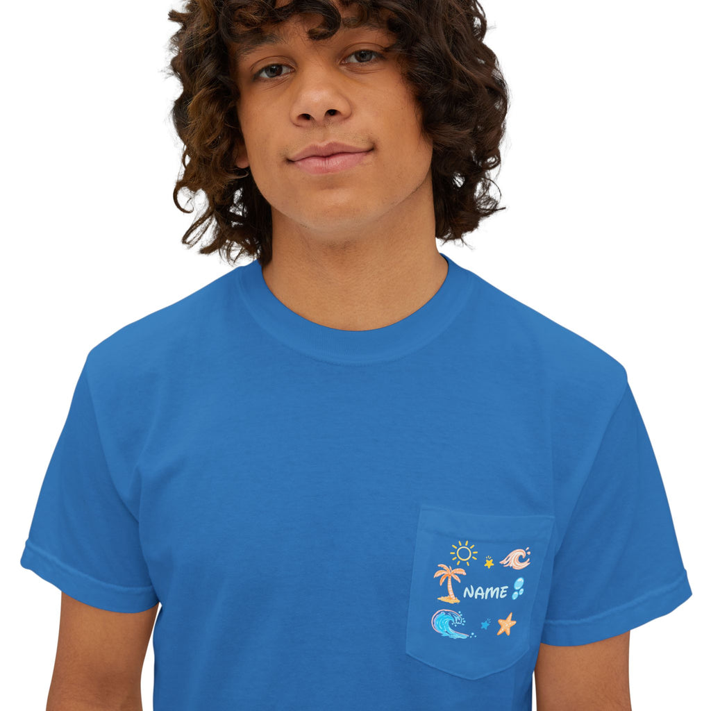 Magical Cruise Line Flounder "Make a Splash" Pocket Tee