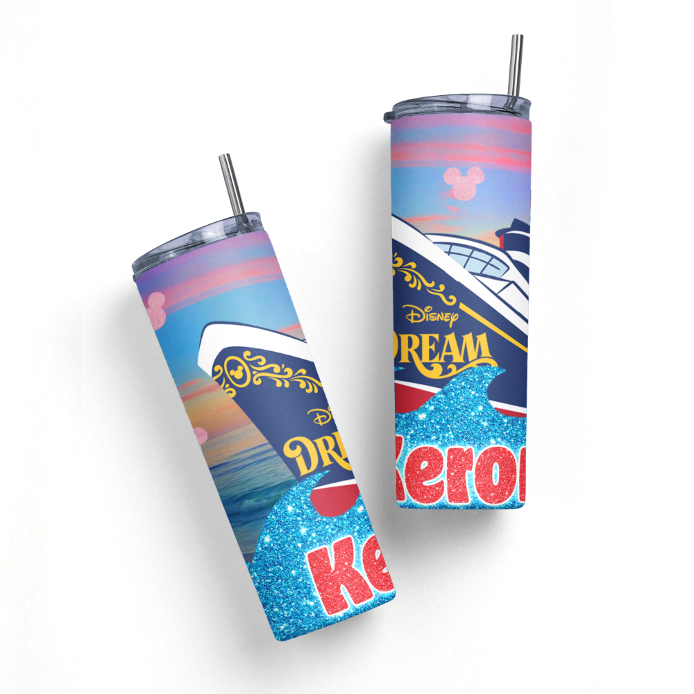 Magical Cruise Line Ship Tumbler - Sunset