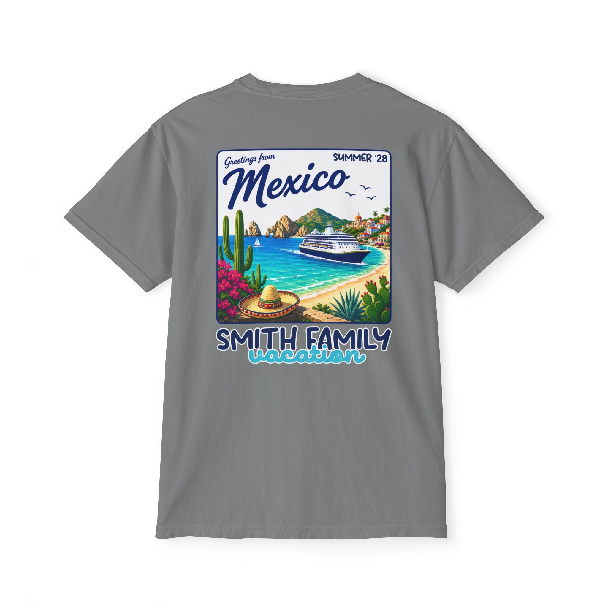 Greetings from Mexico Pocket Tee - Suite Escape
