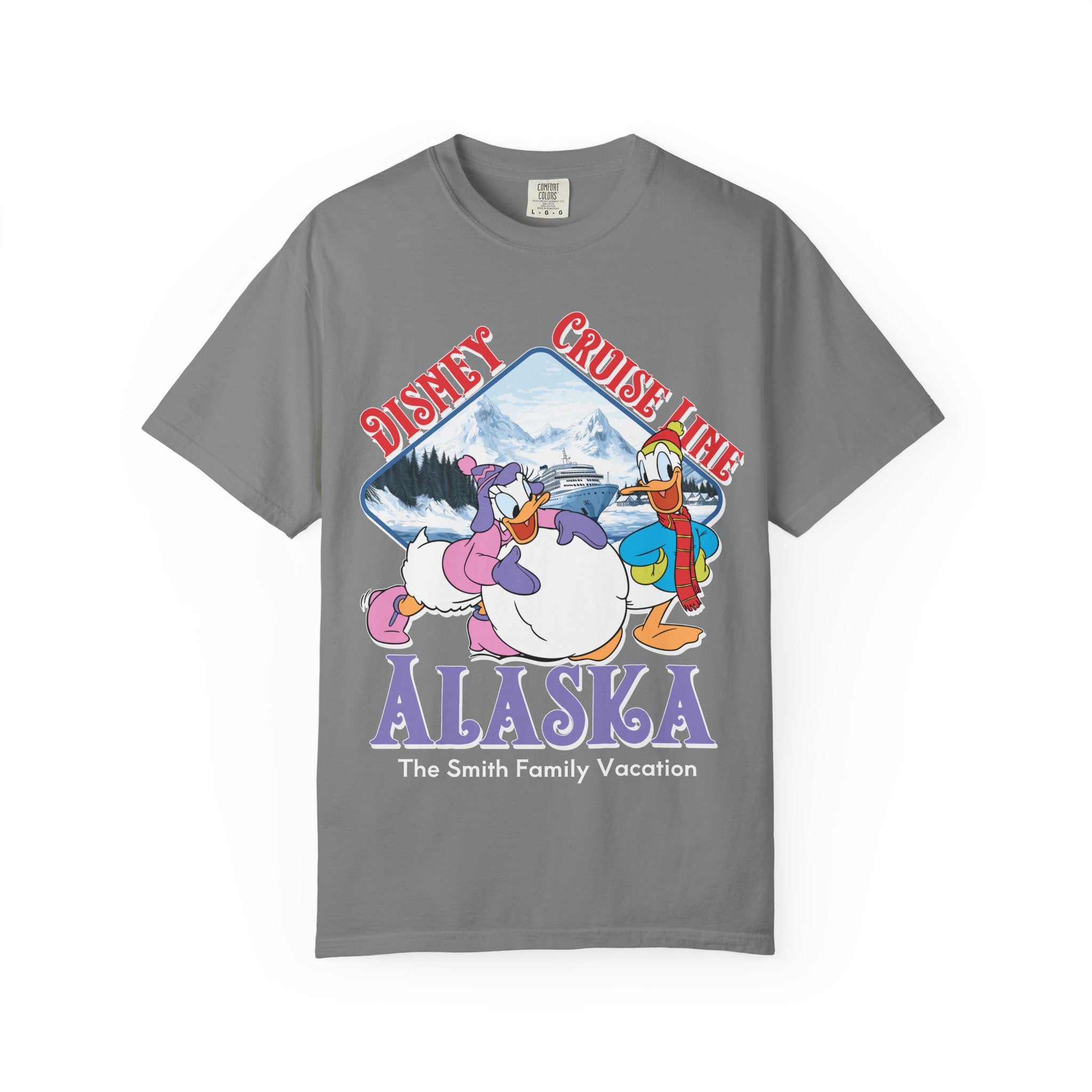 Magical Cruise Line Alaska Shirt - Donald & Daisy