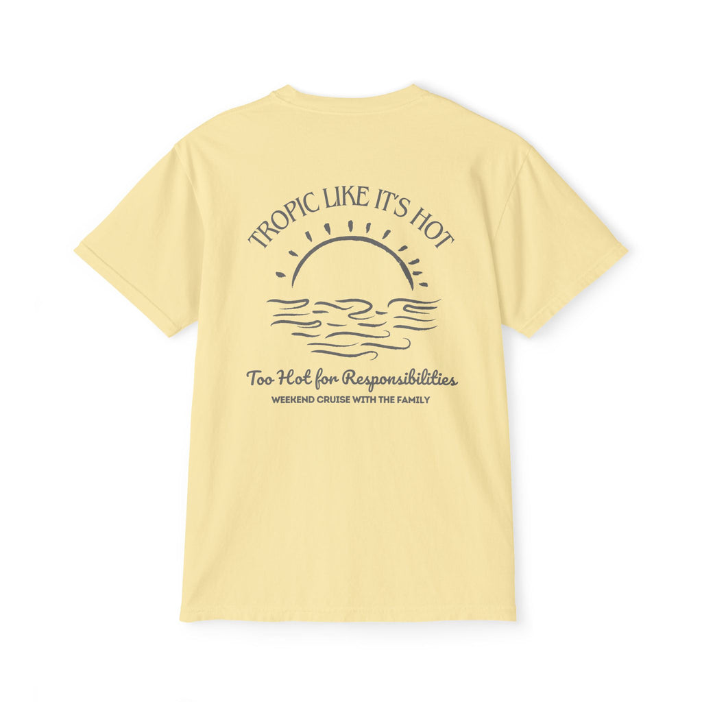 Tropic Like It's Hot Pocket Tee - Suite Escape