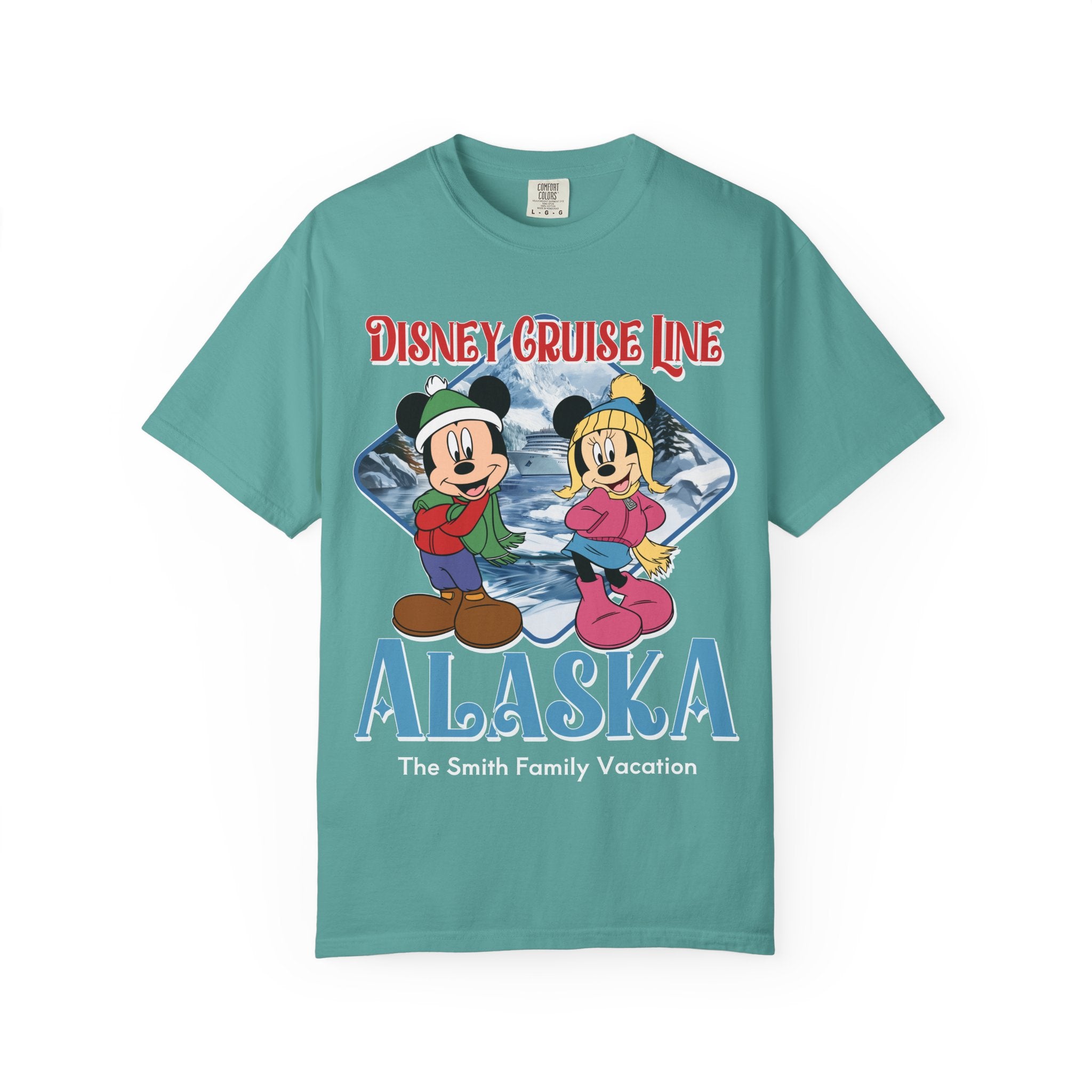 Magical Cruise Line Alaska Shirt - Mickey & Minnie