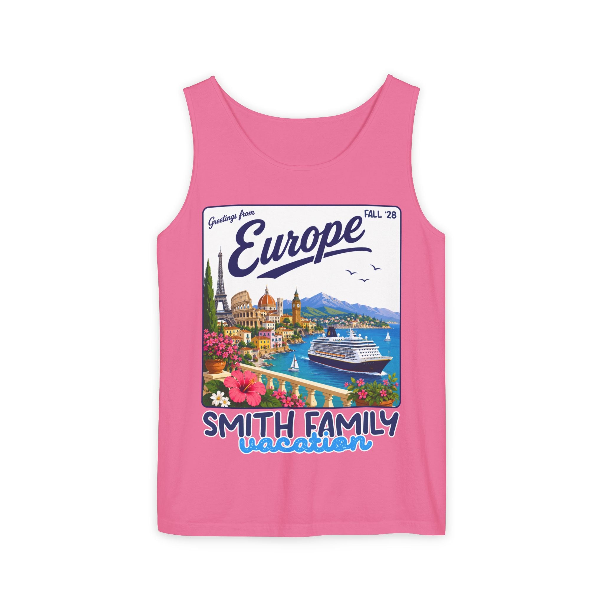 Greetings from Europe Tank Top - Suite Escape