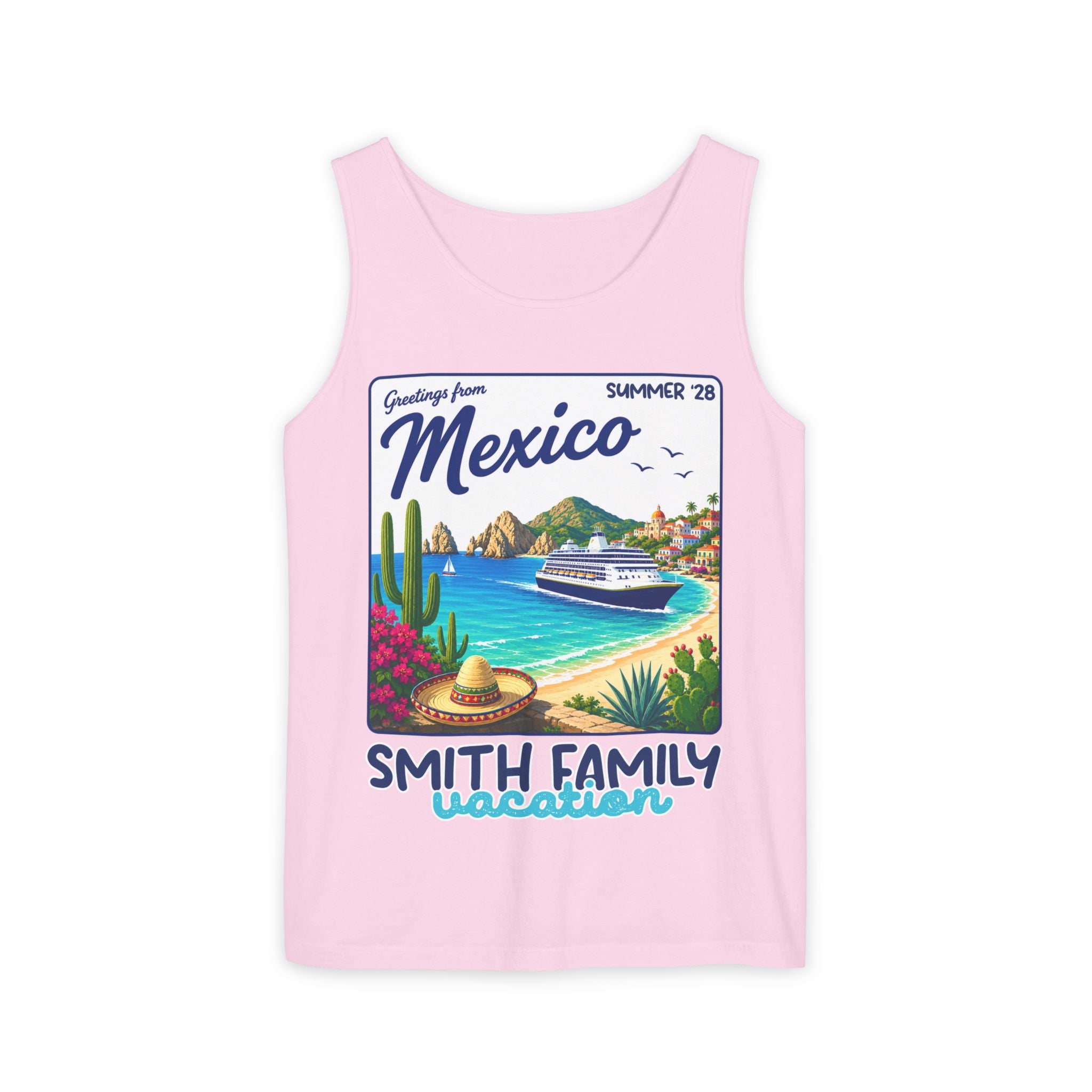 Greetings from Mexico Tank Top - Suite Escape