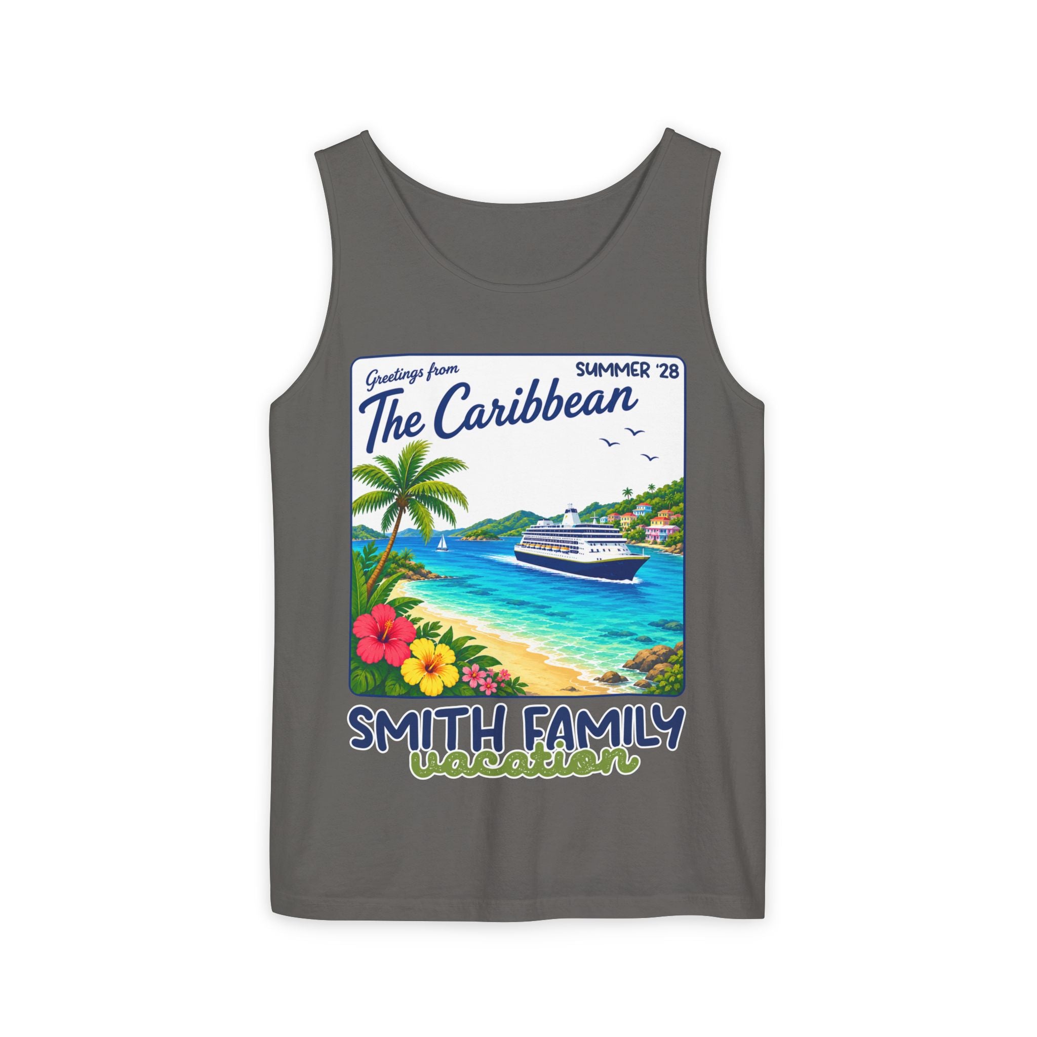 Greetings from the Caribbean Tank Top - Suite Escape