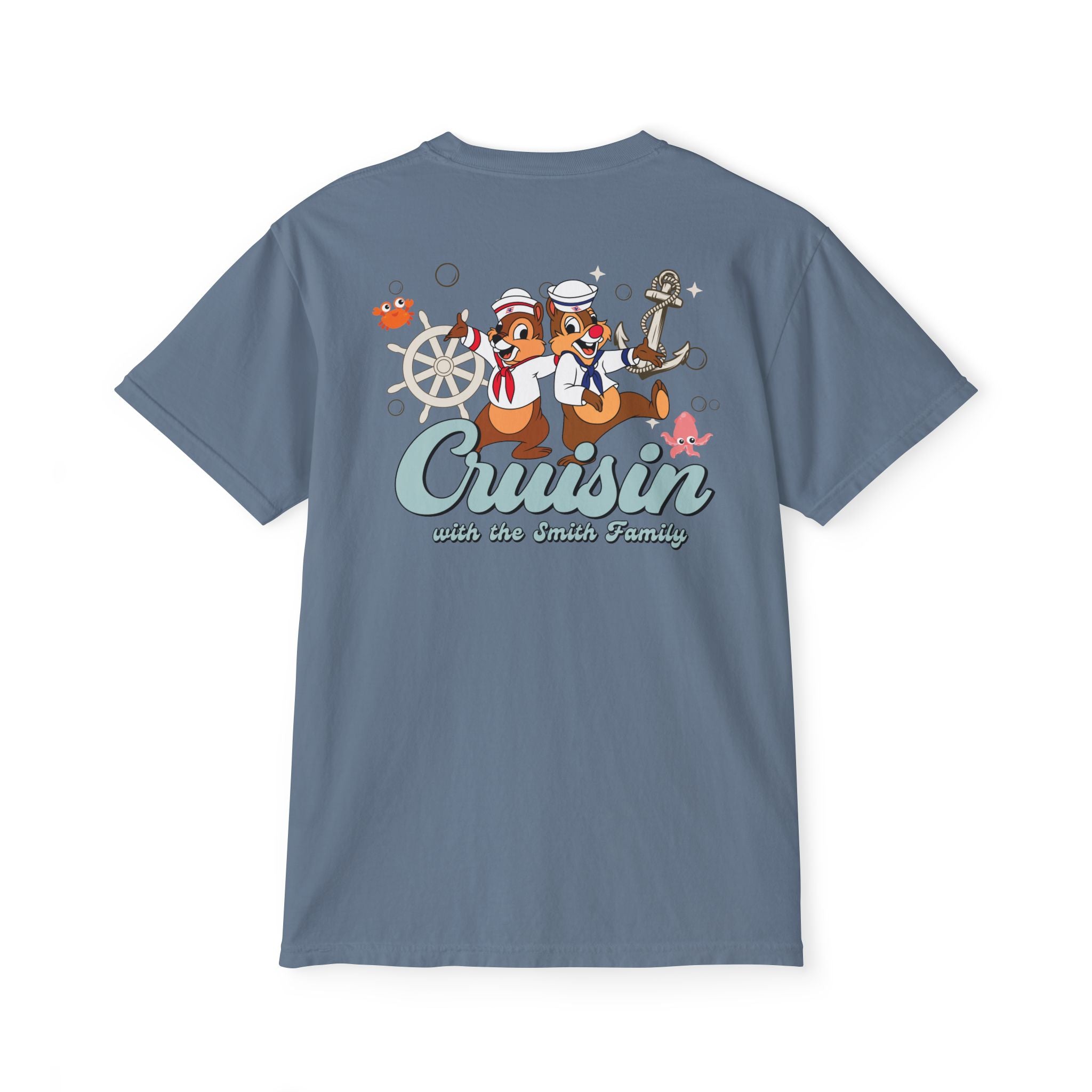 Magical Cruise Line "Cruisin" Pocket Tee - Chip & Dale