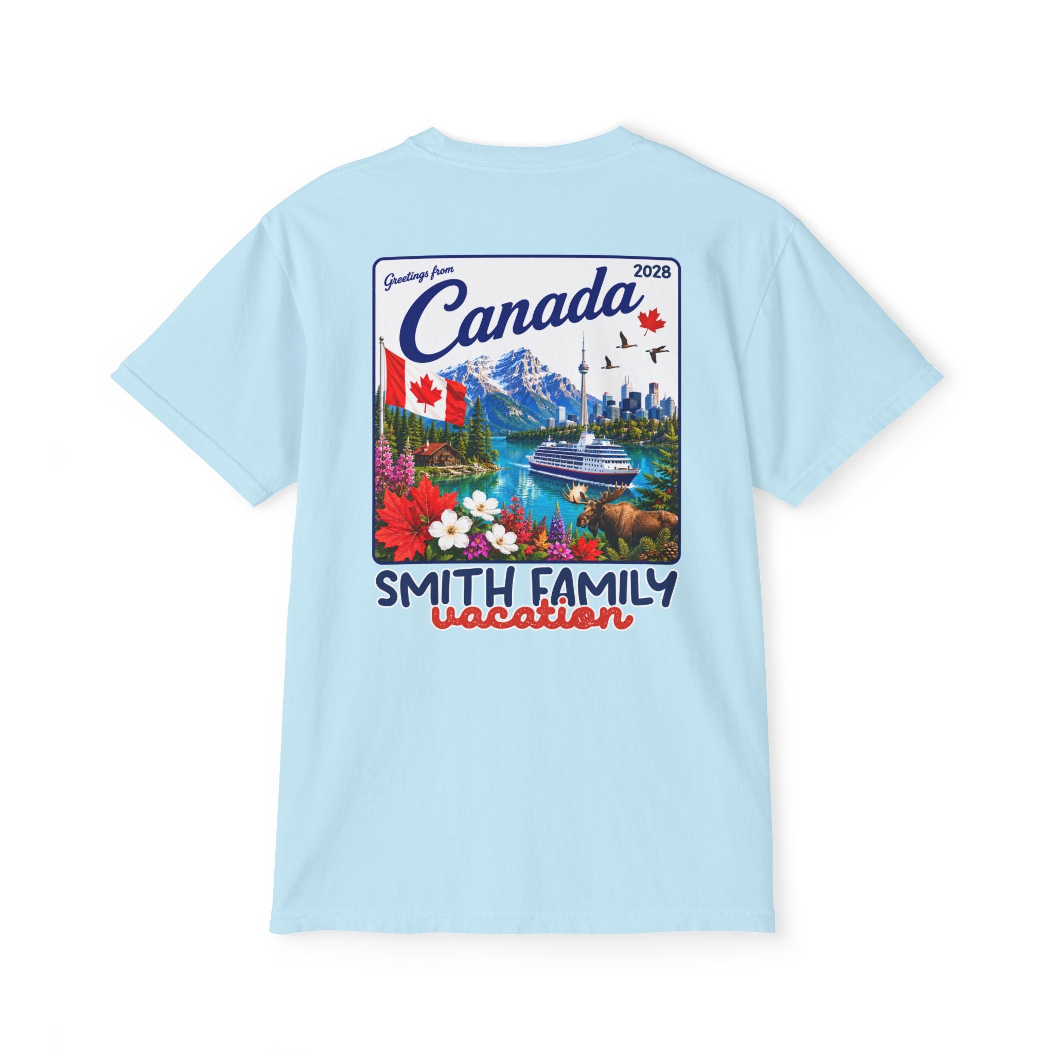 Greetings from Canada Pocket Tee - Suite Escape