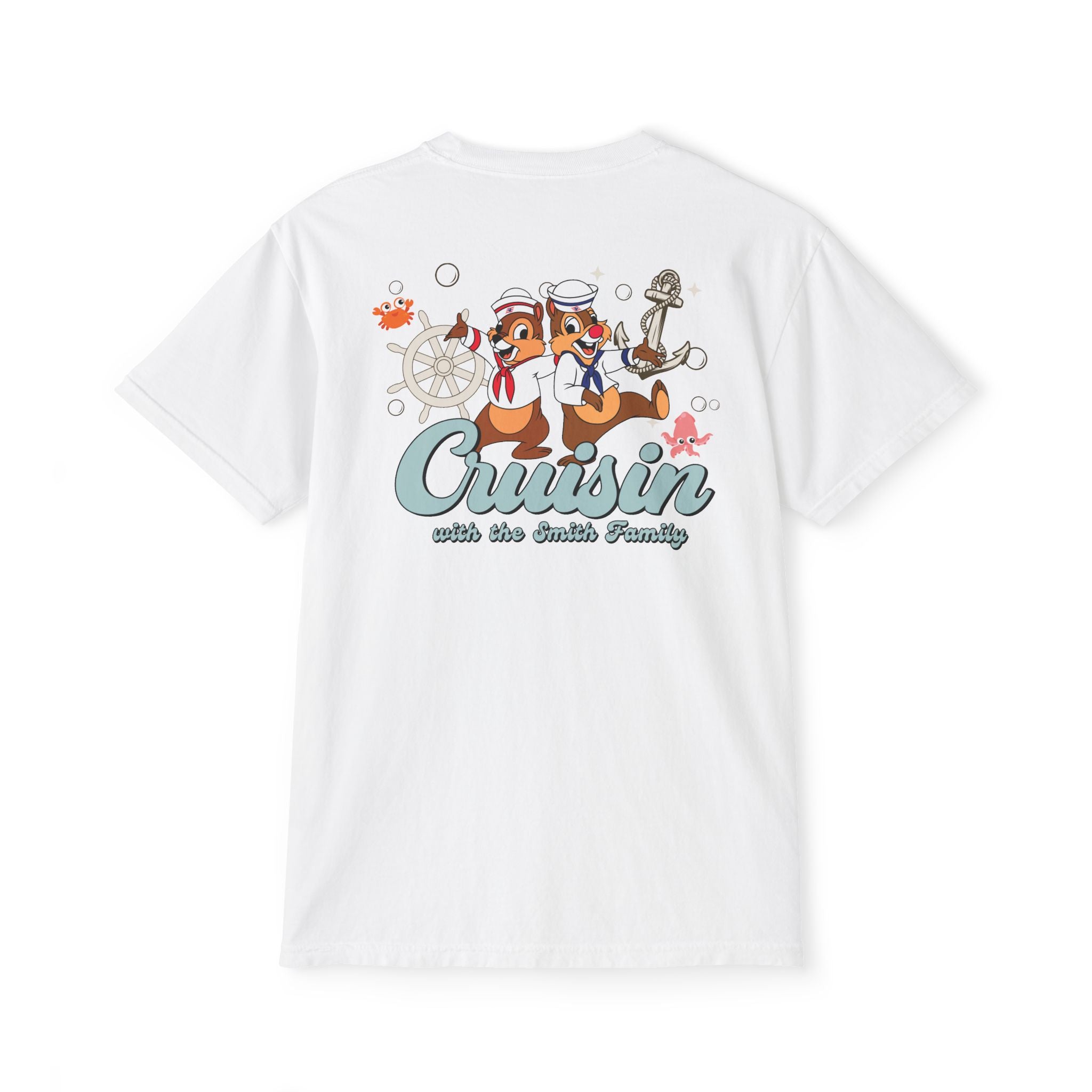 Magical Cruise Line "Cruisin" Pocket Tee - Chip & Dale