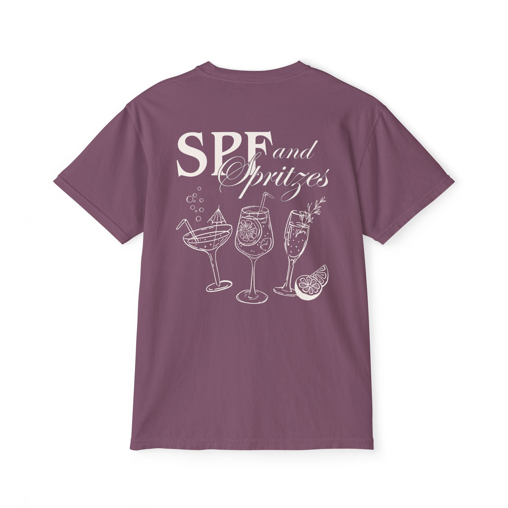 SPF & Spritzes Pocket Tee - Suite Escape