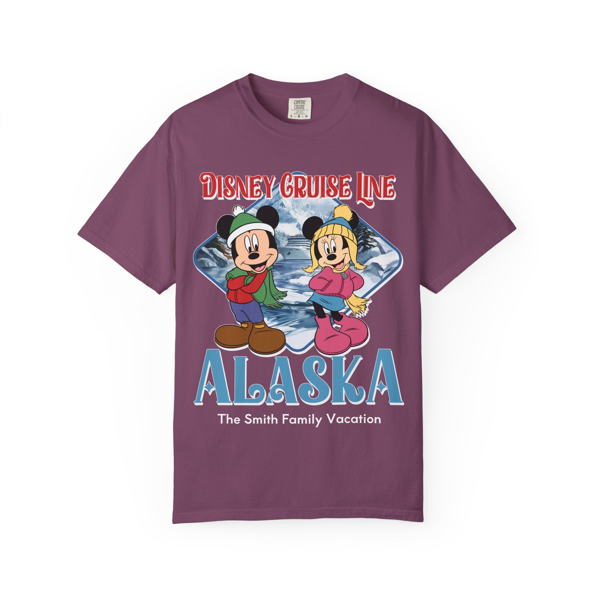 Magical Cruise Line Alaska Shirt - Mickey & Minnie