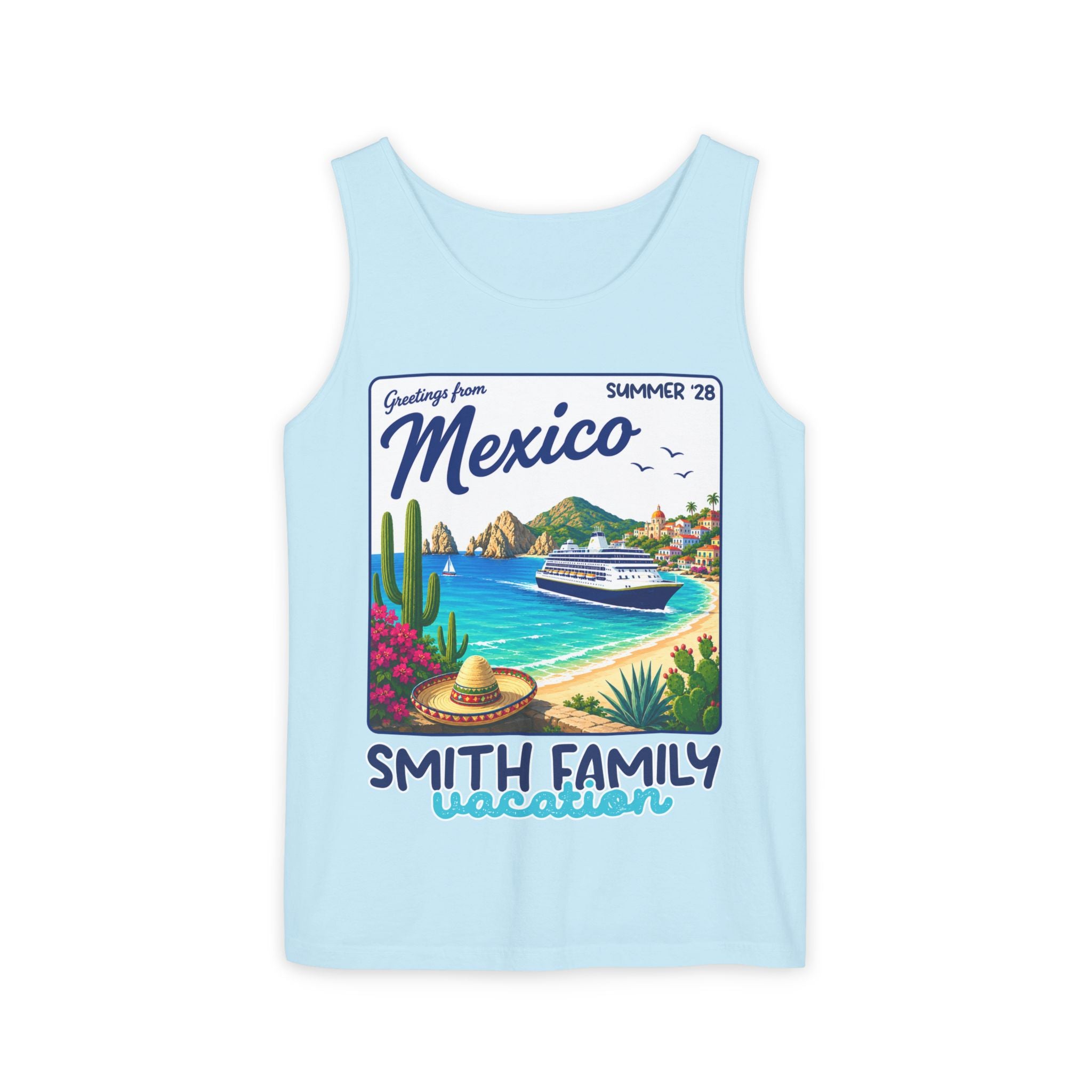 Greetings from Mexico Tank Top - Suite Escape