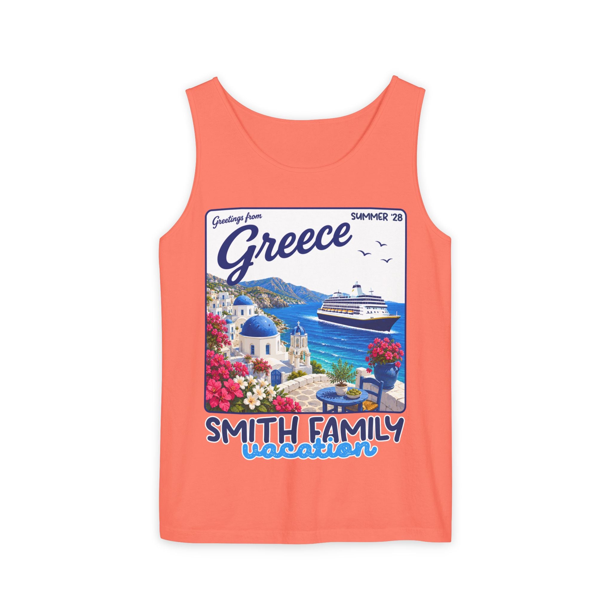 Greetings from Greece Tank Top - Suite Escape