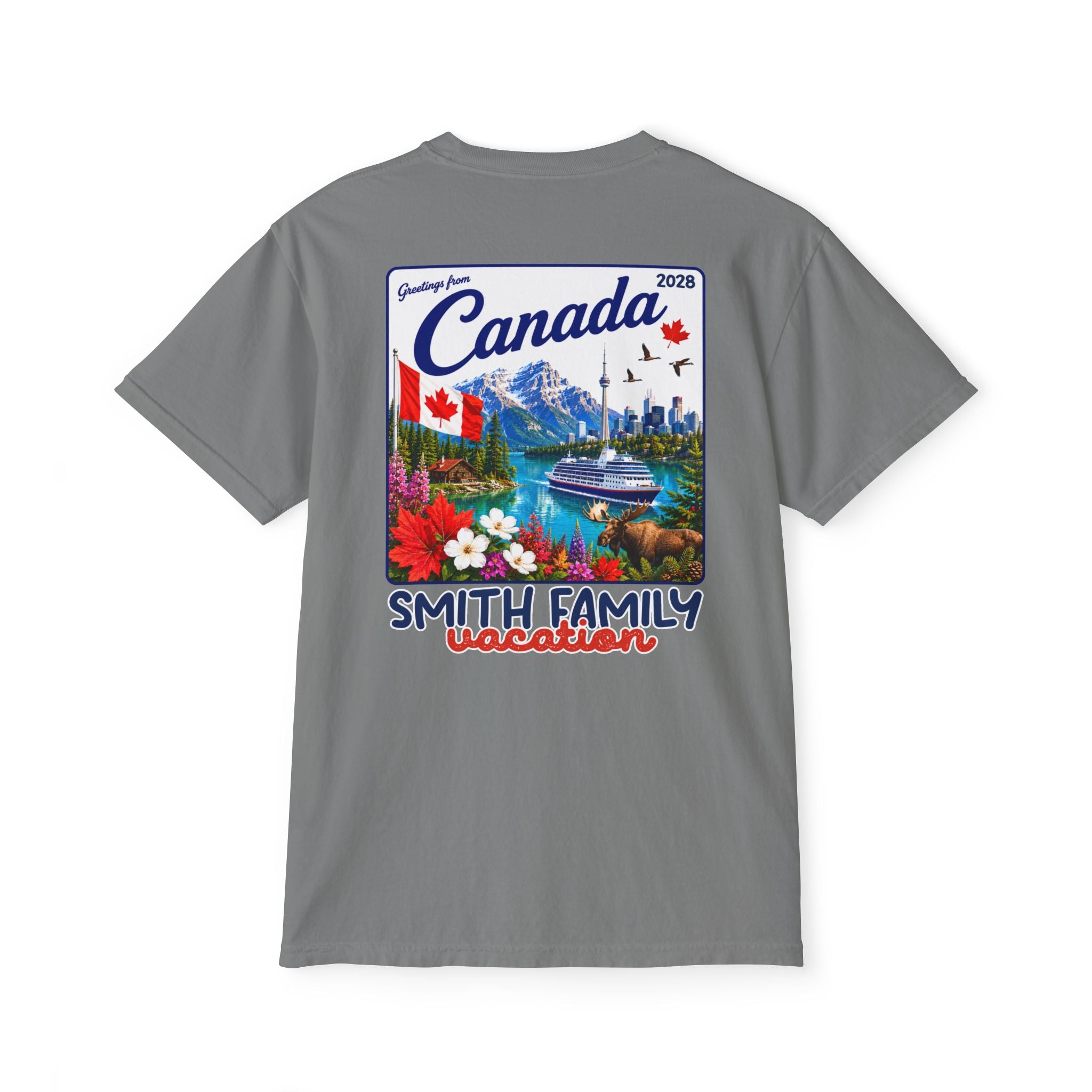 Greetings from Canada Pocket Tee - Suite Escape
