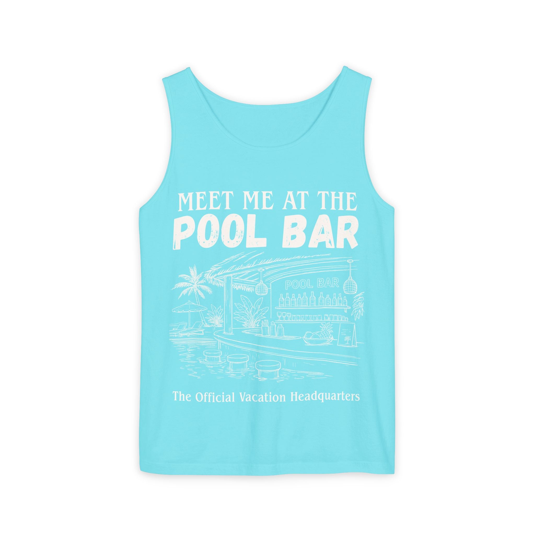 Meet Me at the Pool Bar Tank Top - Suite Escape