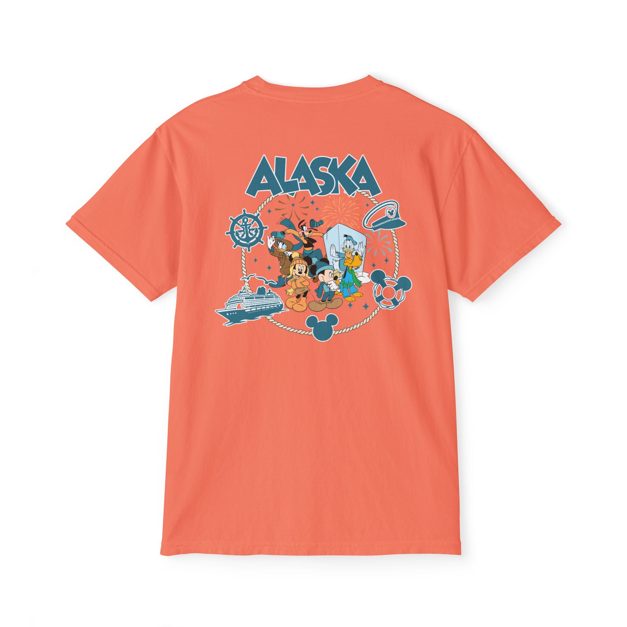 Magical Cruise Line Alaska Pocket Tee - Goofy