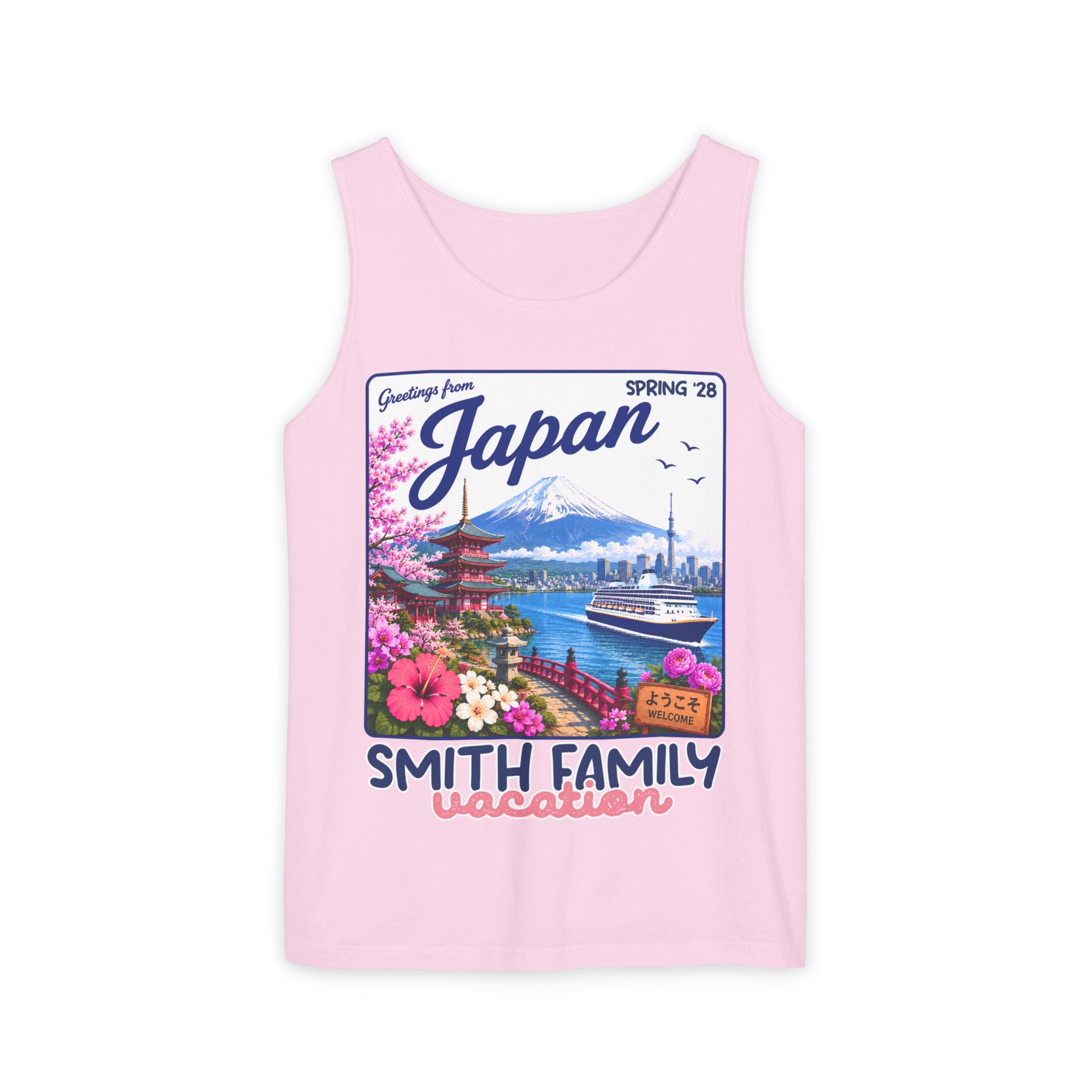 Greetings from Japan Tank Top - Suite Escape