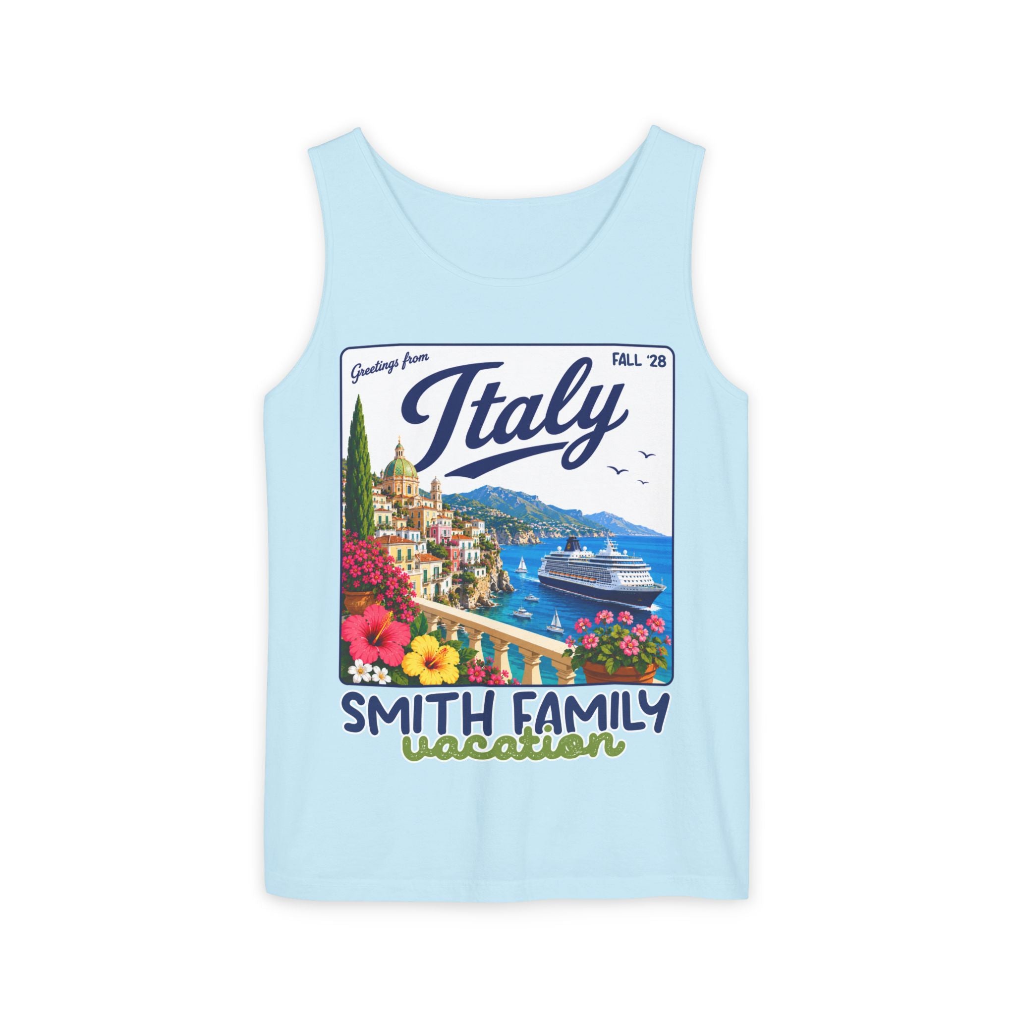 Greetings from Italy Tank Top - Suite Escape