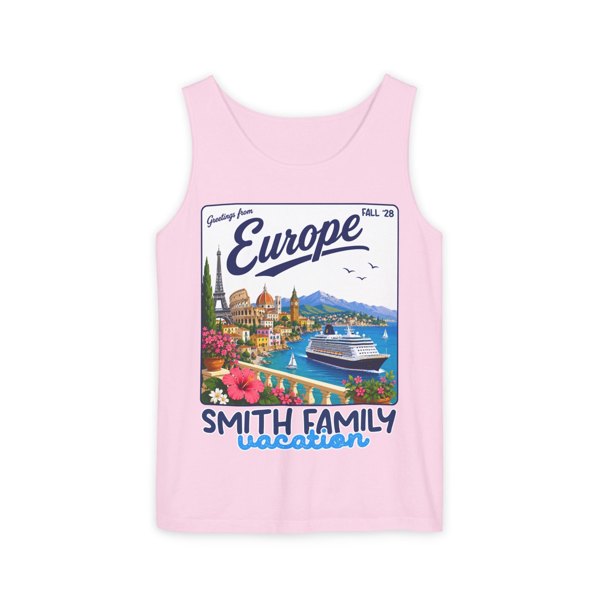 Greetings from Europe Tank Top - Suite Escape