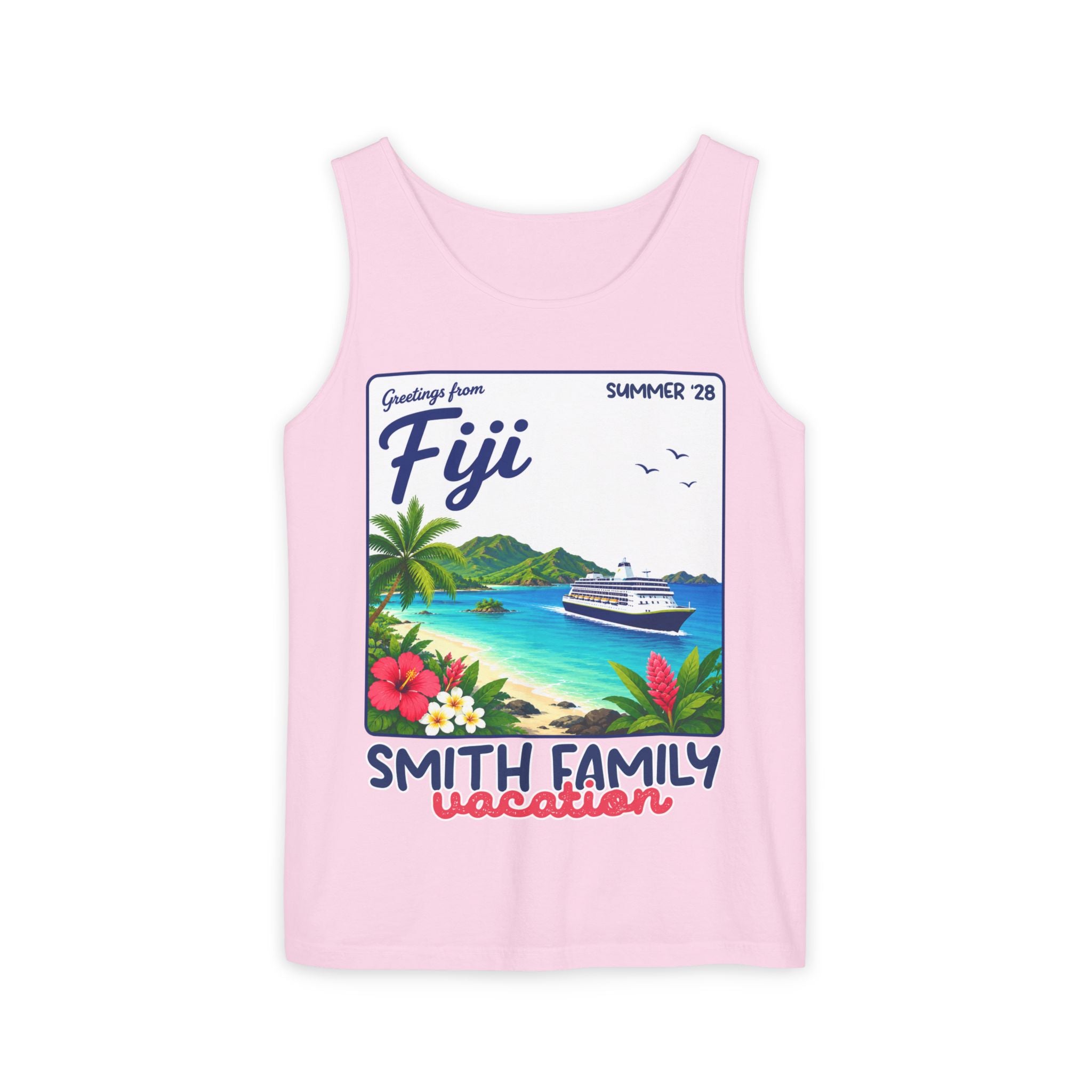 Greetings from Fiji Tank Top - Suite Escape