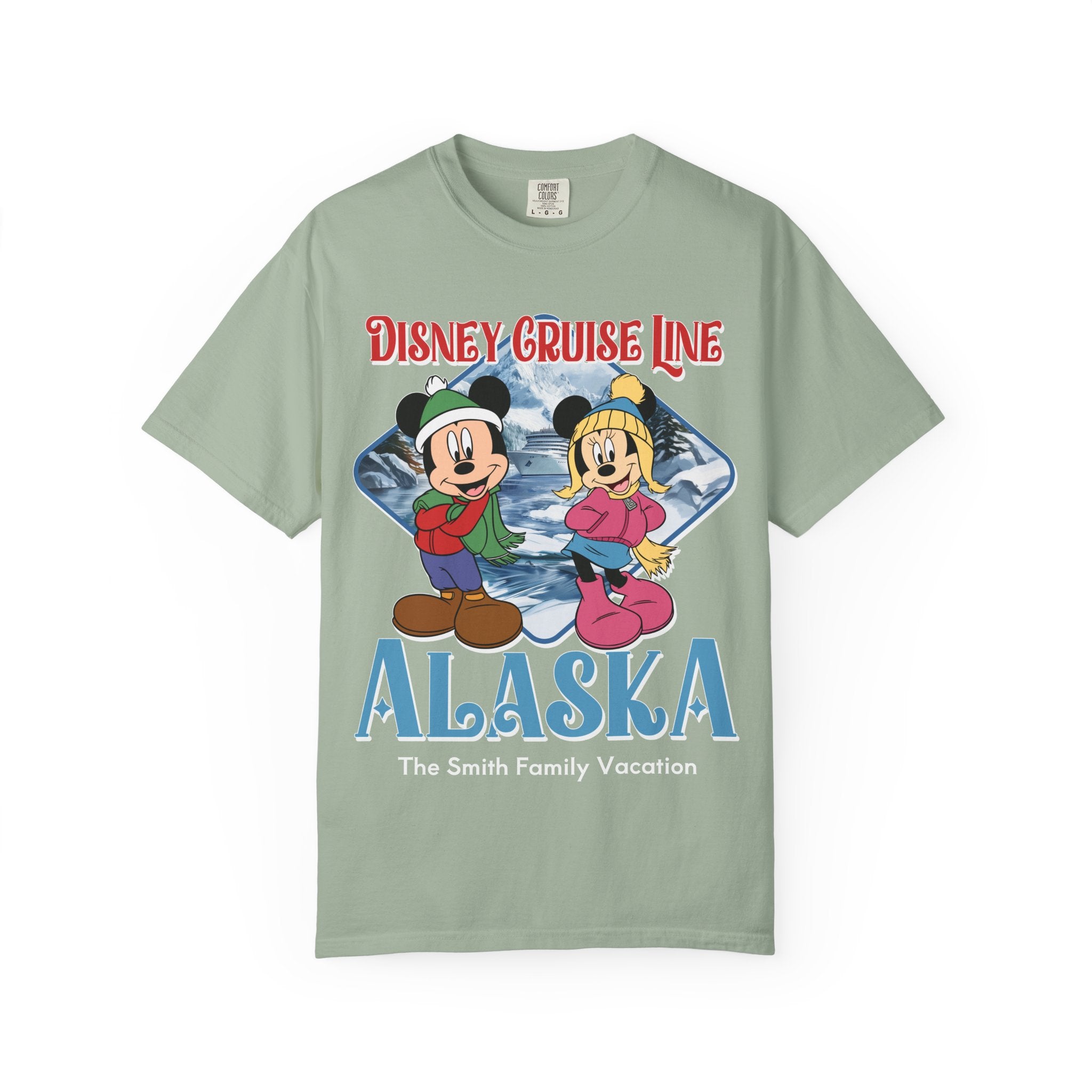 Magical Cruise Line Alaska Shirt - Mickey & Minnie