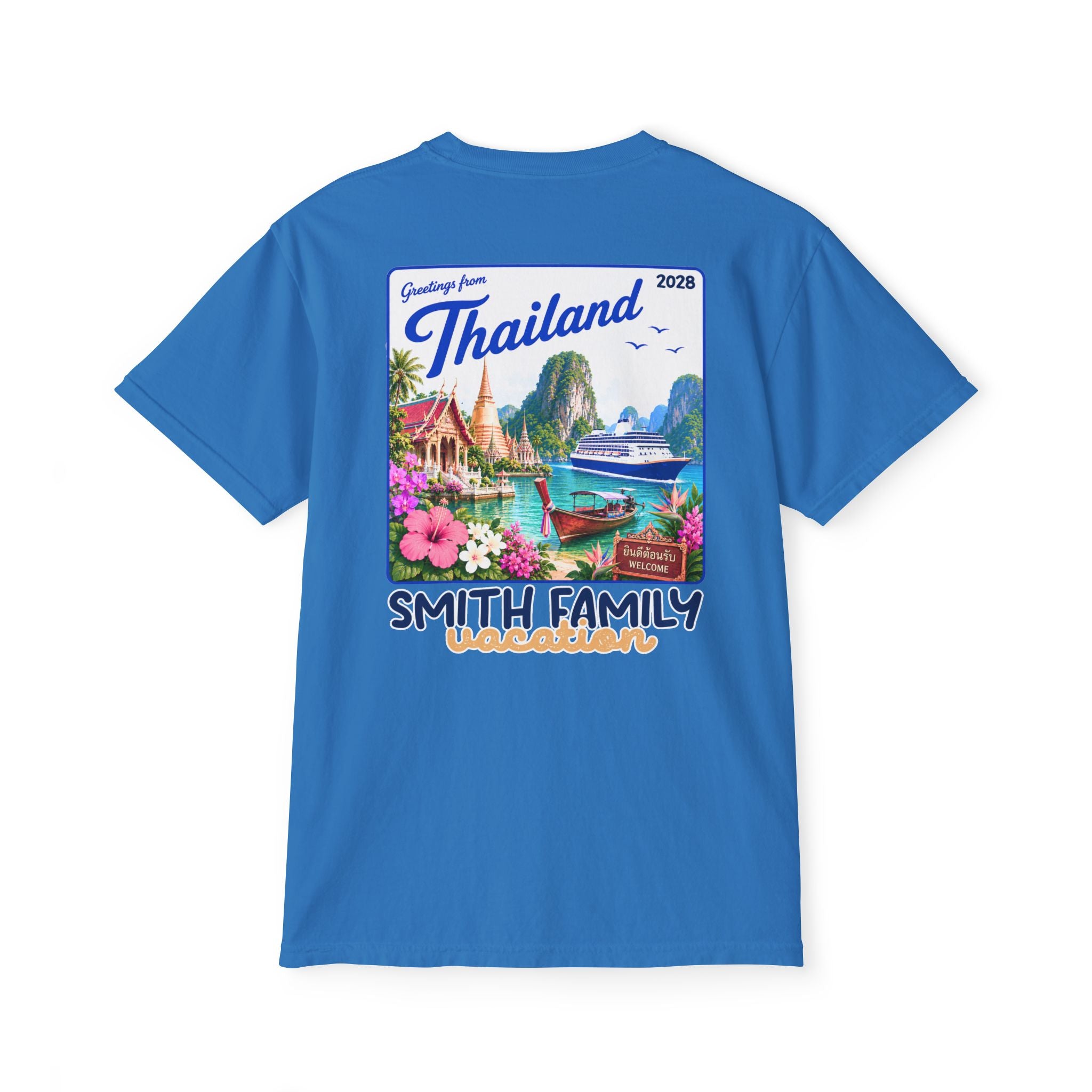 Greetings from Thailand Pocket Tee - Suite Escape