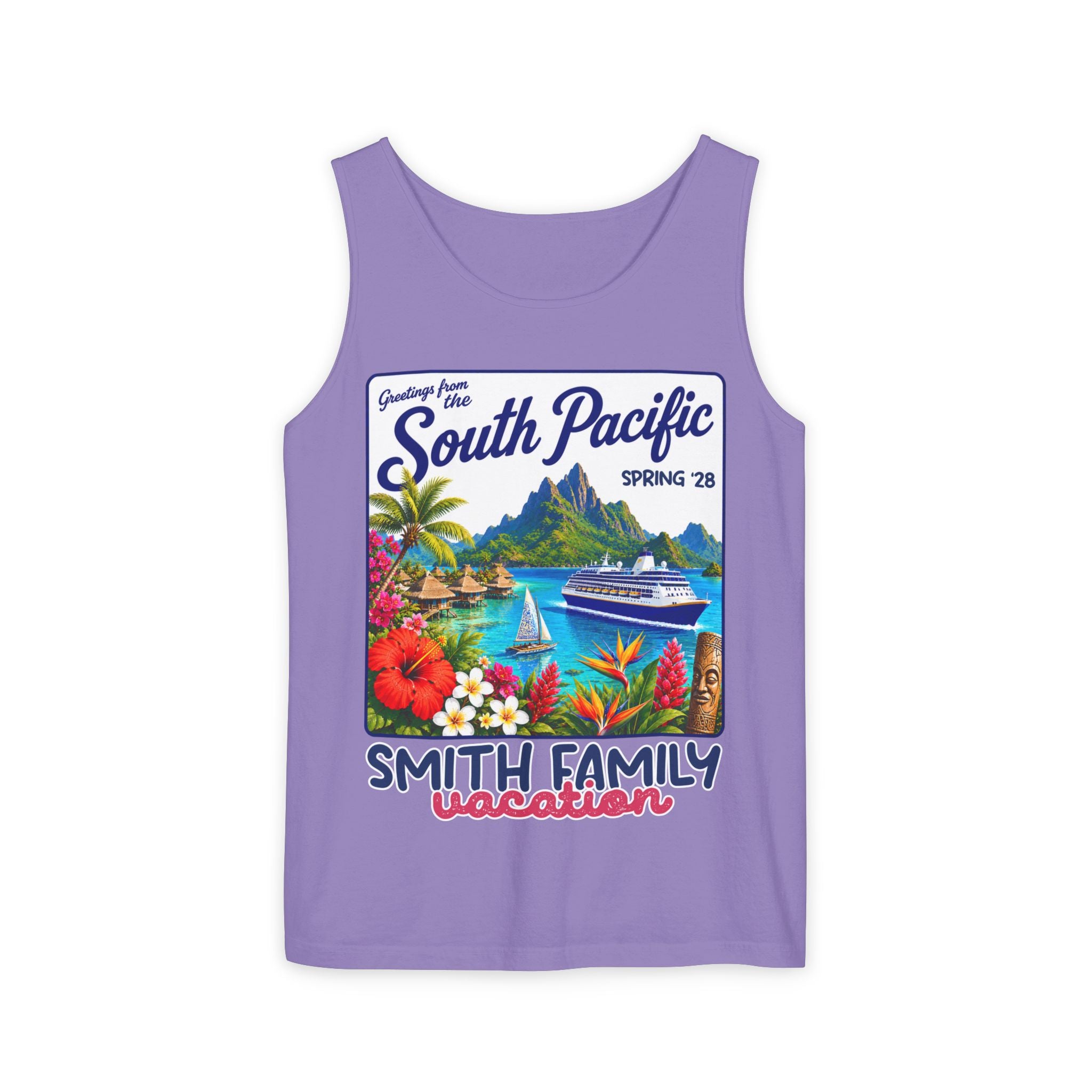Greetings from the South Pacific Tank Top - Suite Escape