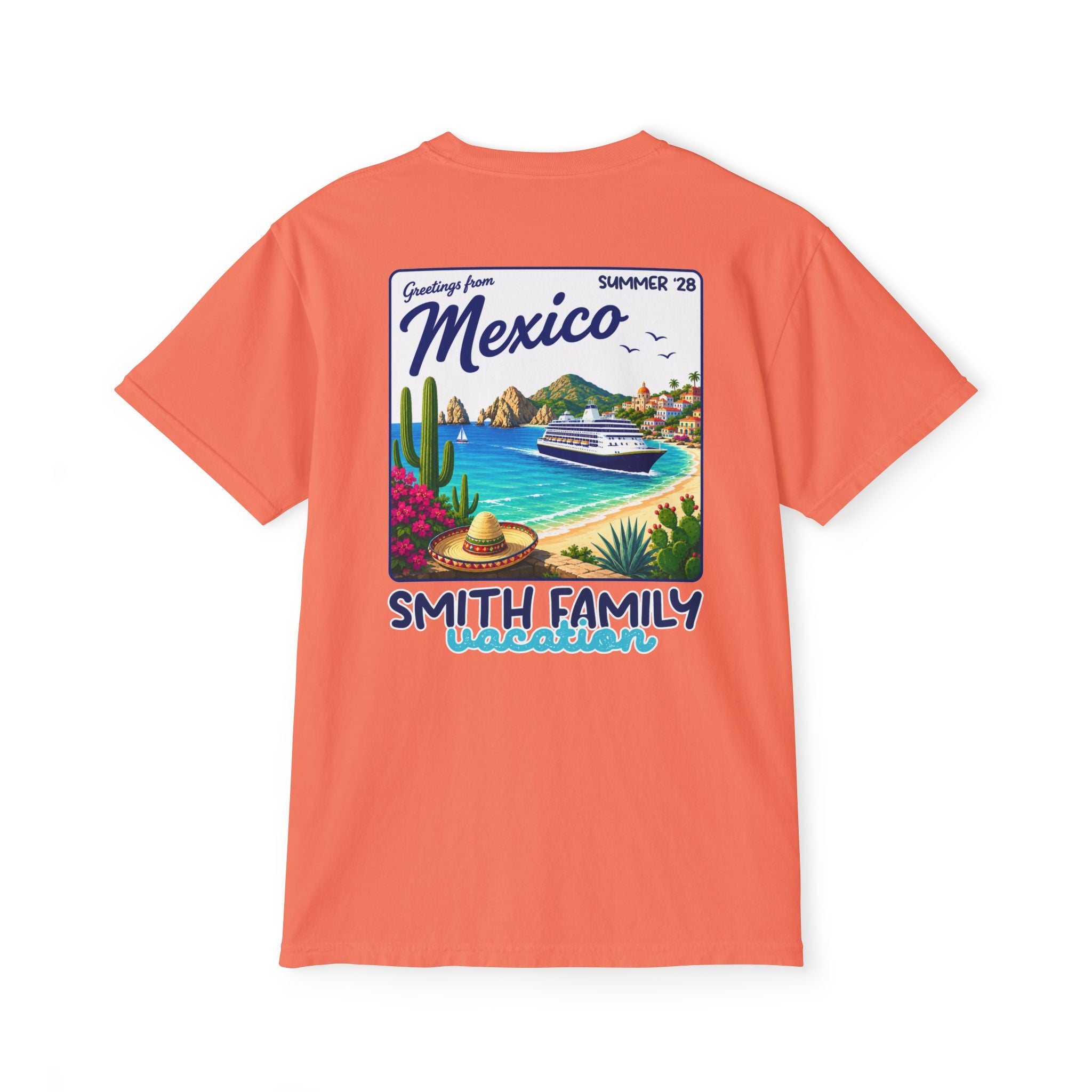 Greetings from Mexico Pocket Tee - Suite Escape