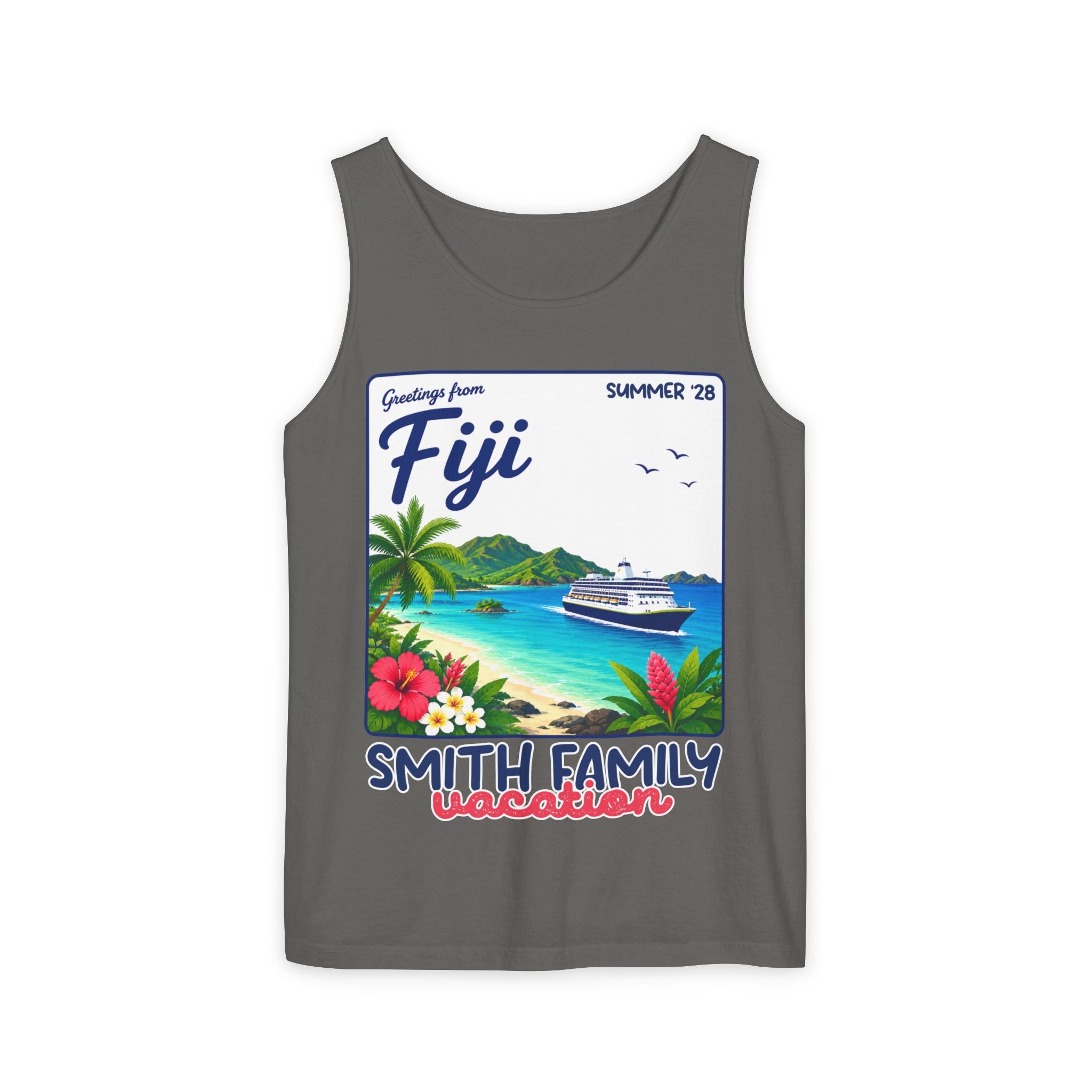 Greetings from Fiji Tank Top - Suite Escape