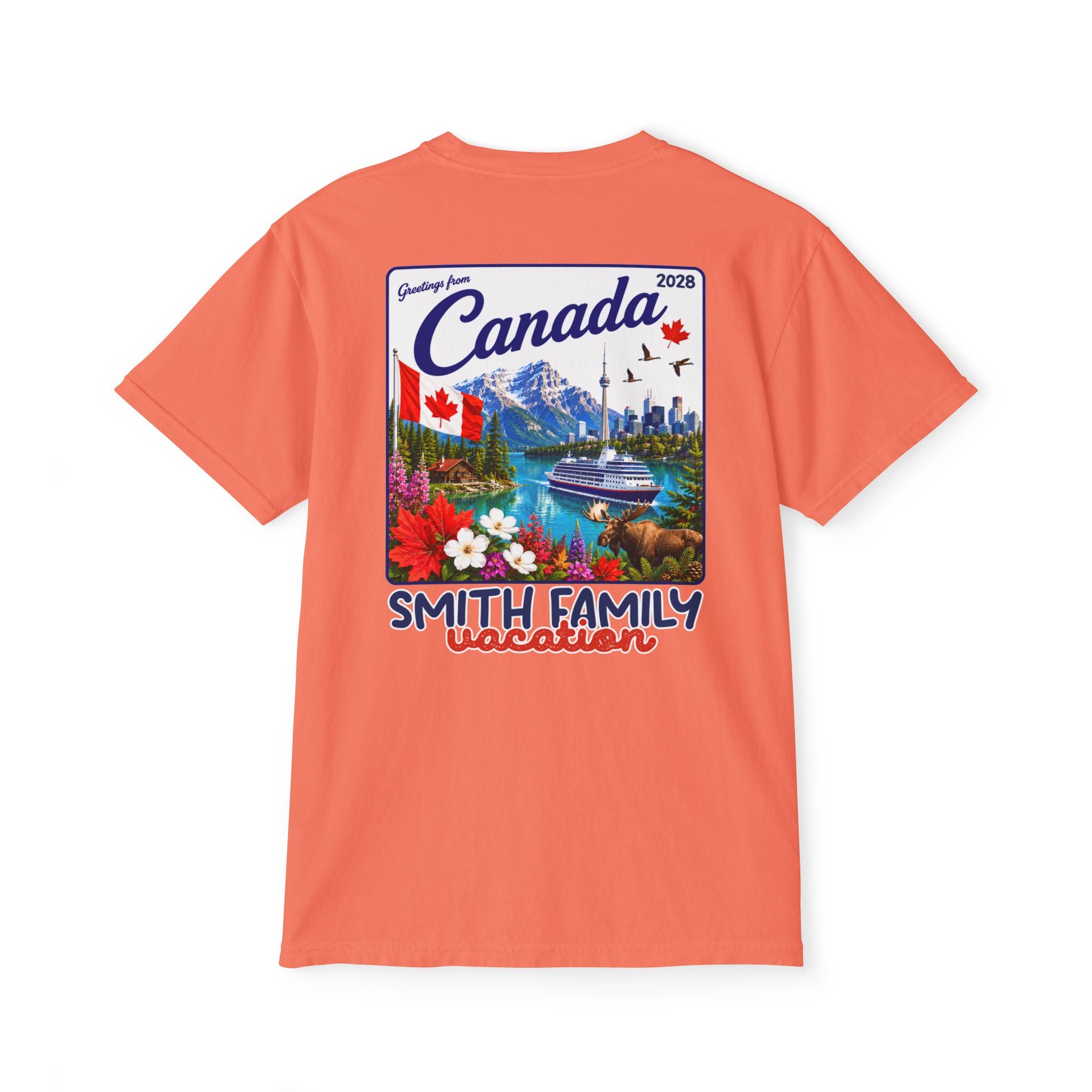 Greetings from Canada Pocket Tee - Suite Escape