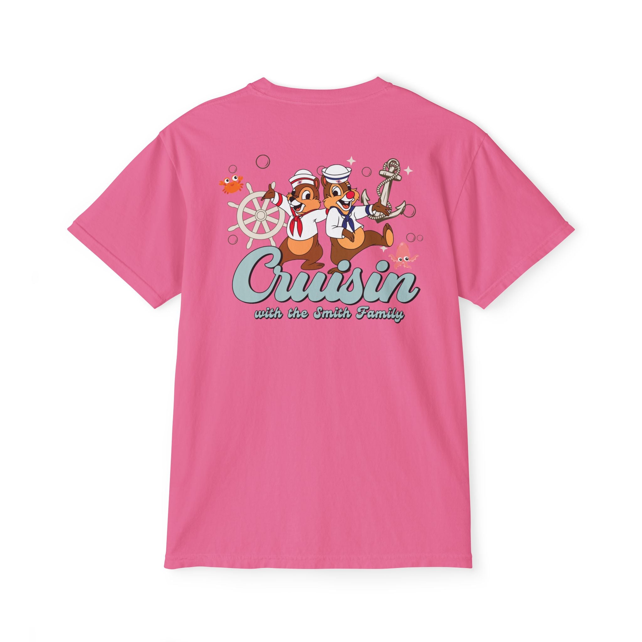 Magical Cruise Line "Cruisin" Pocket Tee - Chip & Dale